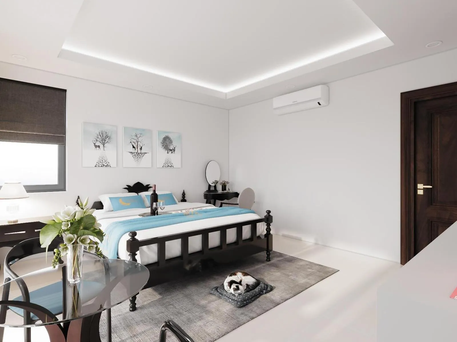 Bed in Luna Oriental