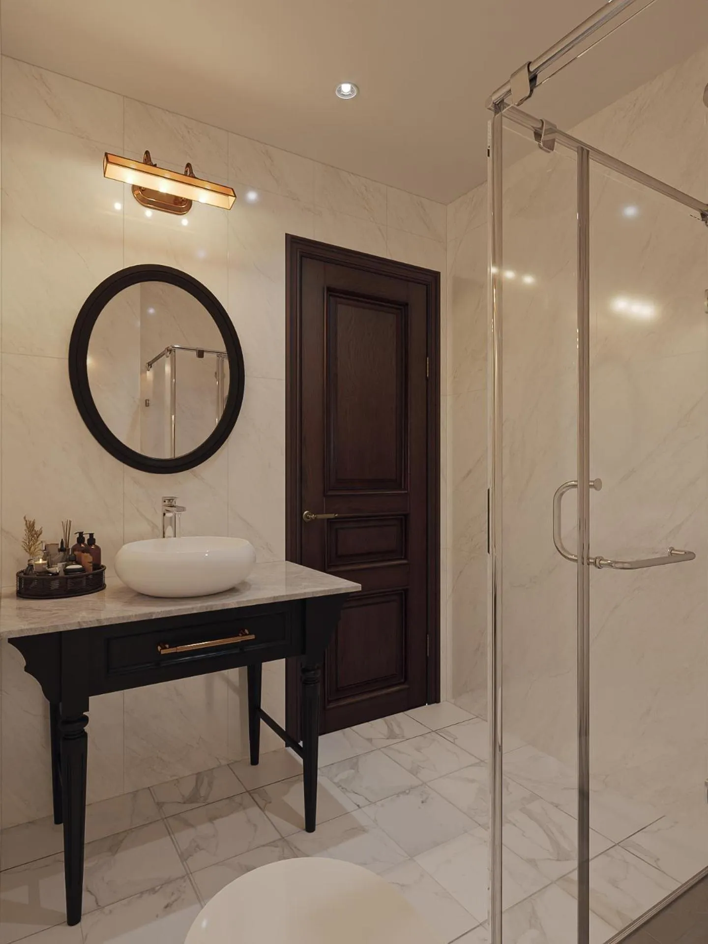 Shower in Luna Oriental