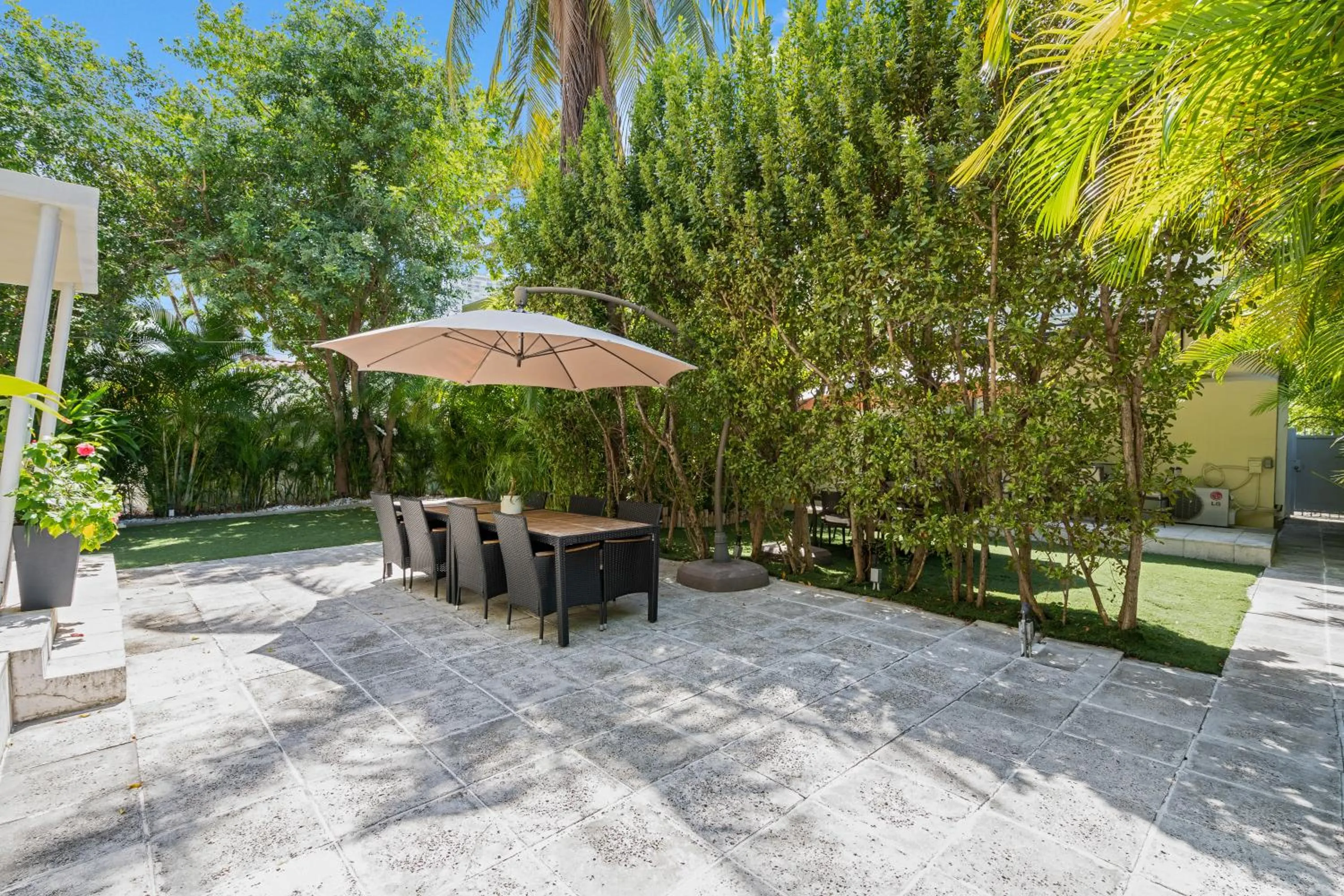 Patio in villa venezia bb