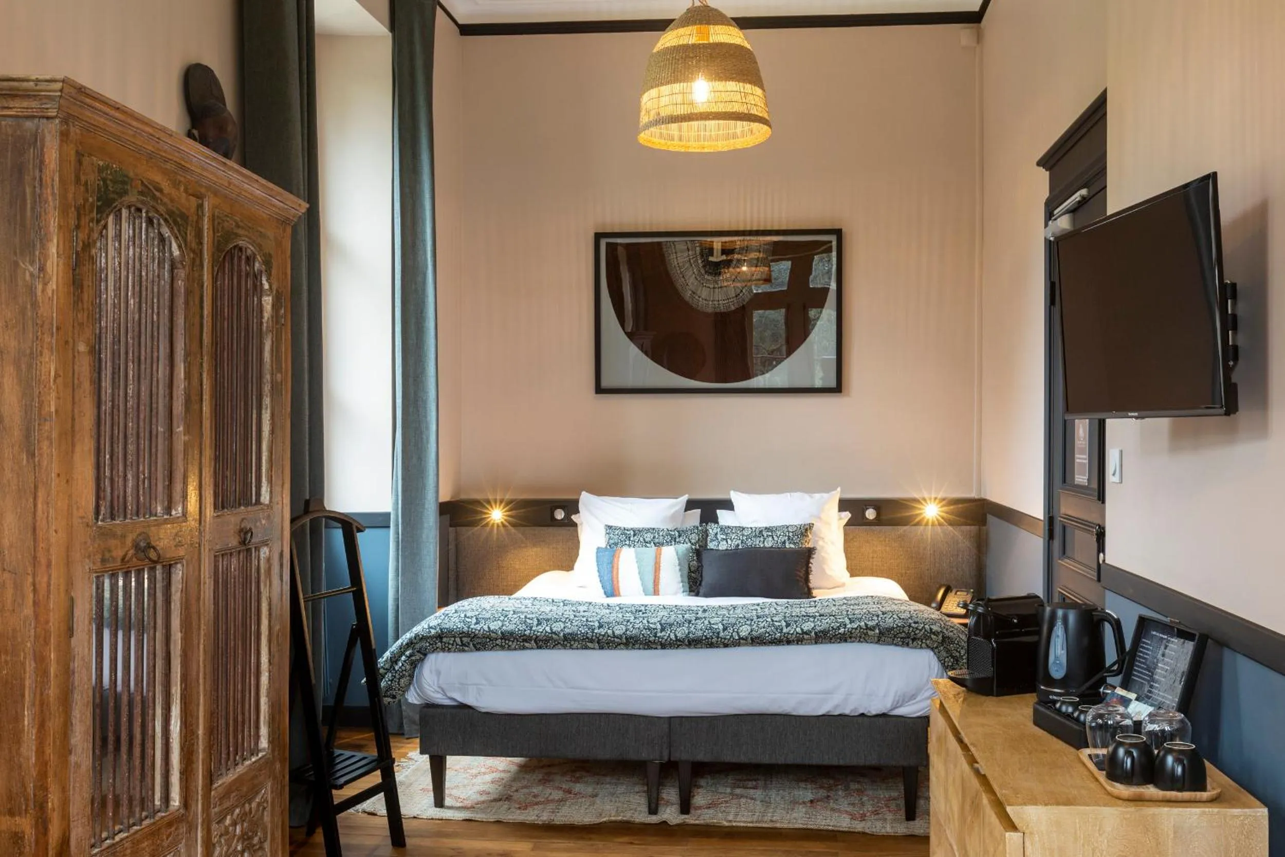 Bed in Le Château des Forges