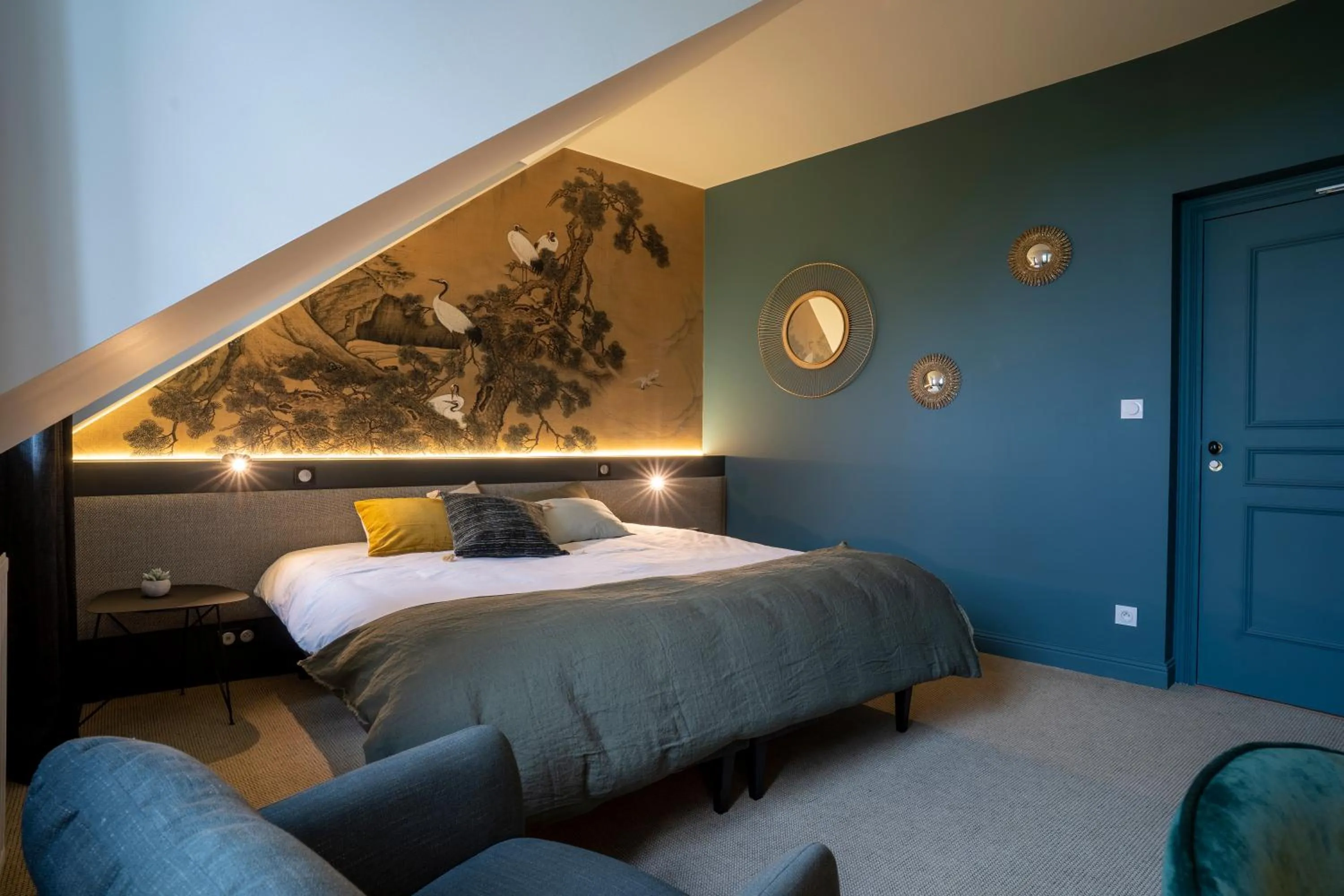 Bed in Le Château des Forges