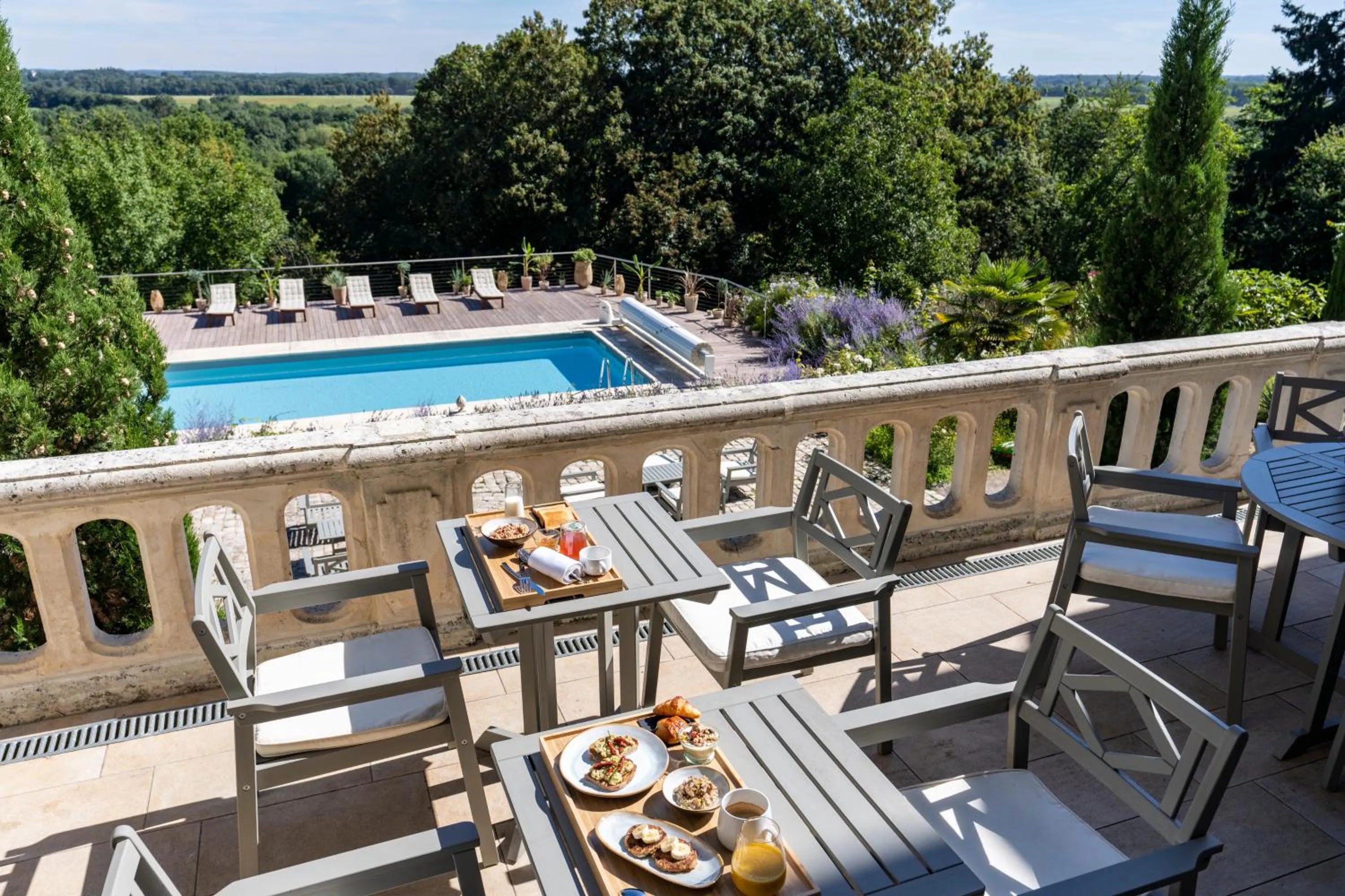 Balcony/Terrace in Le Château des Forges