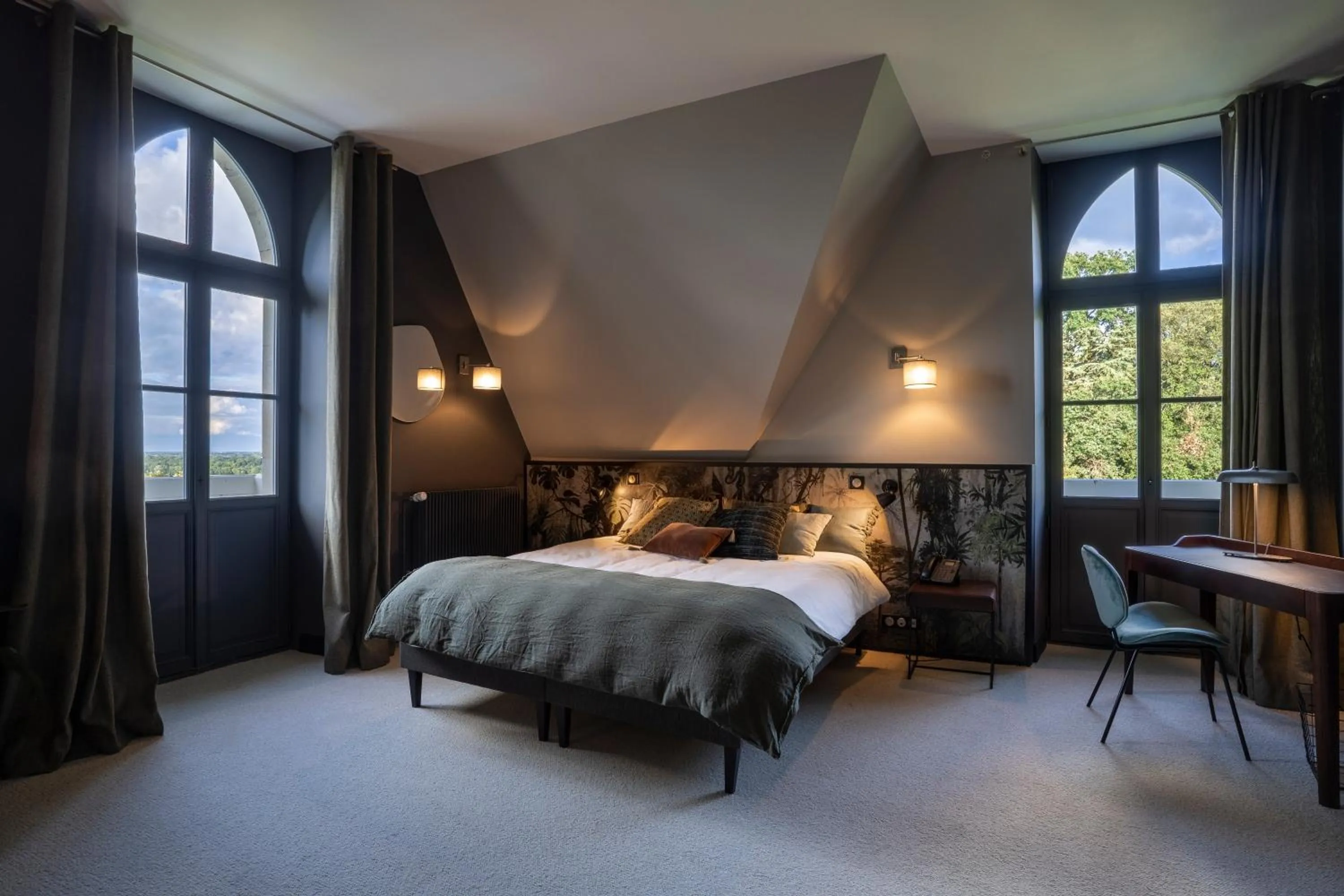 Bed in Le Château des Forges