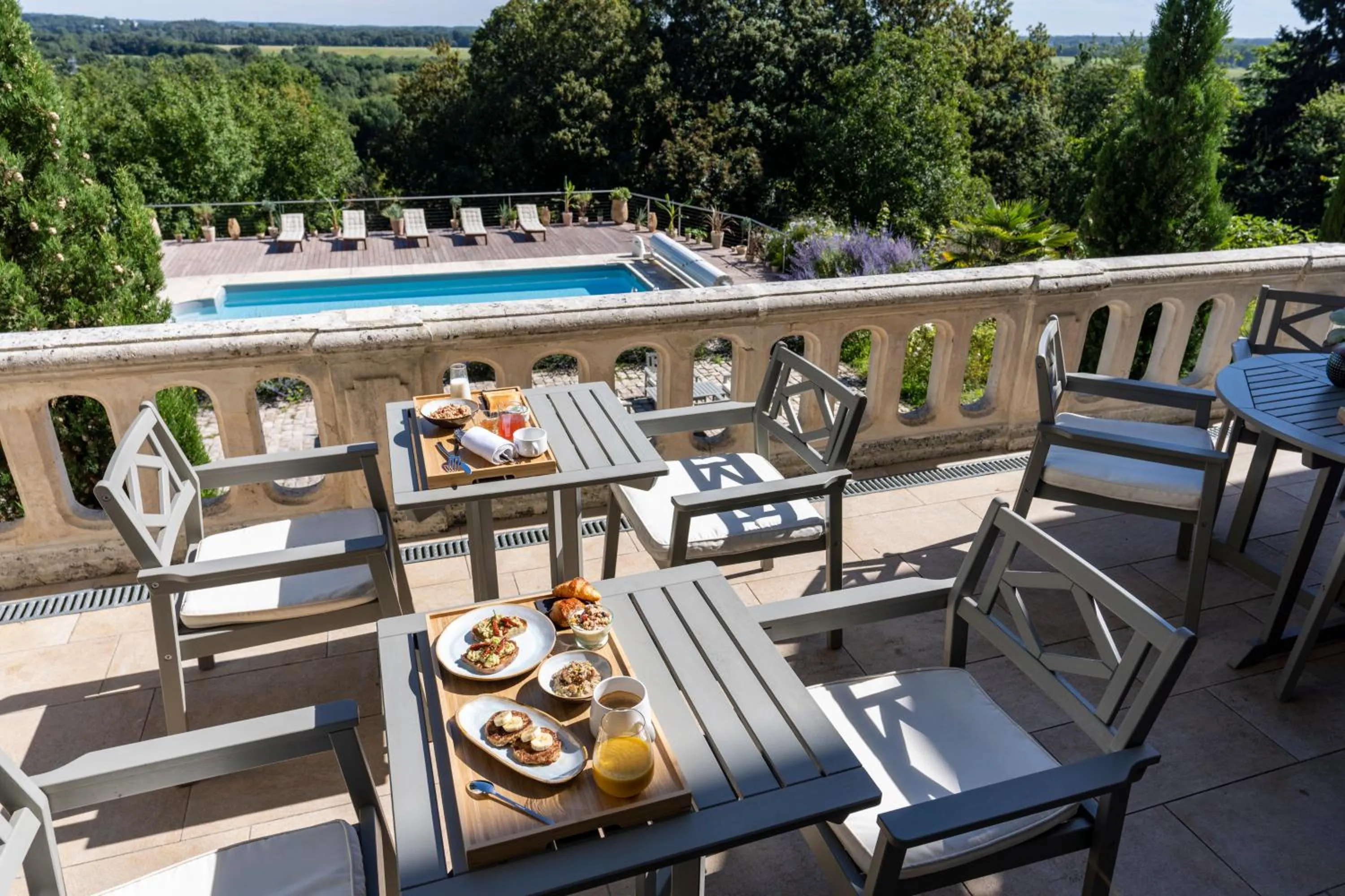 Balcony/Terrace in Le Château des Forges