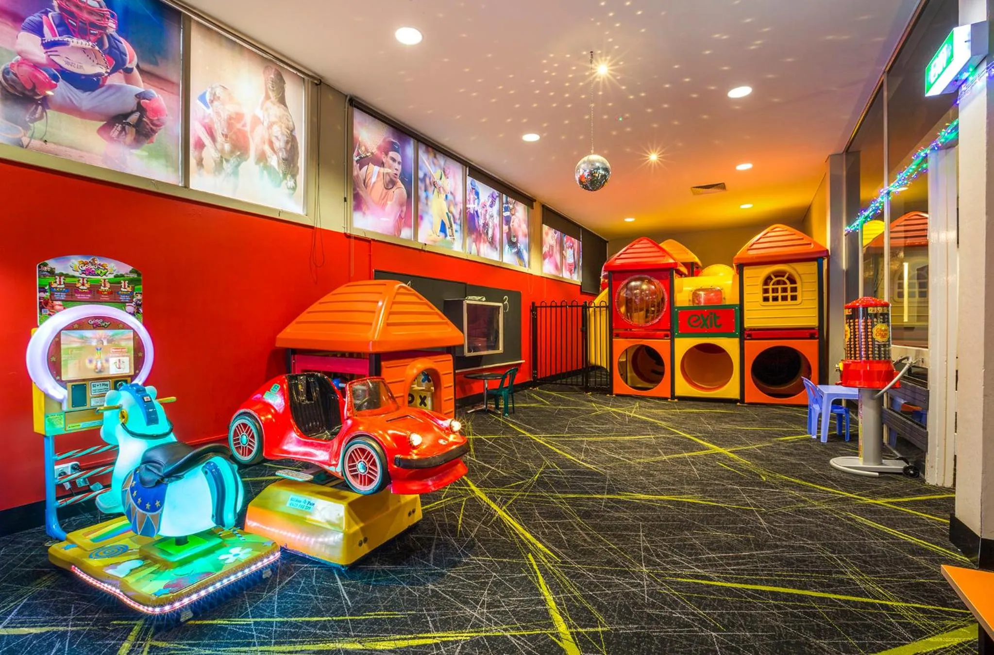 Children play ground in Nightcap at Coolaroo Hotel