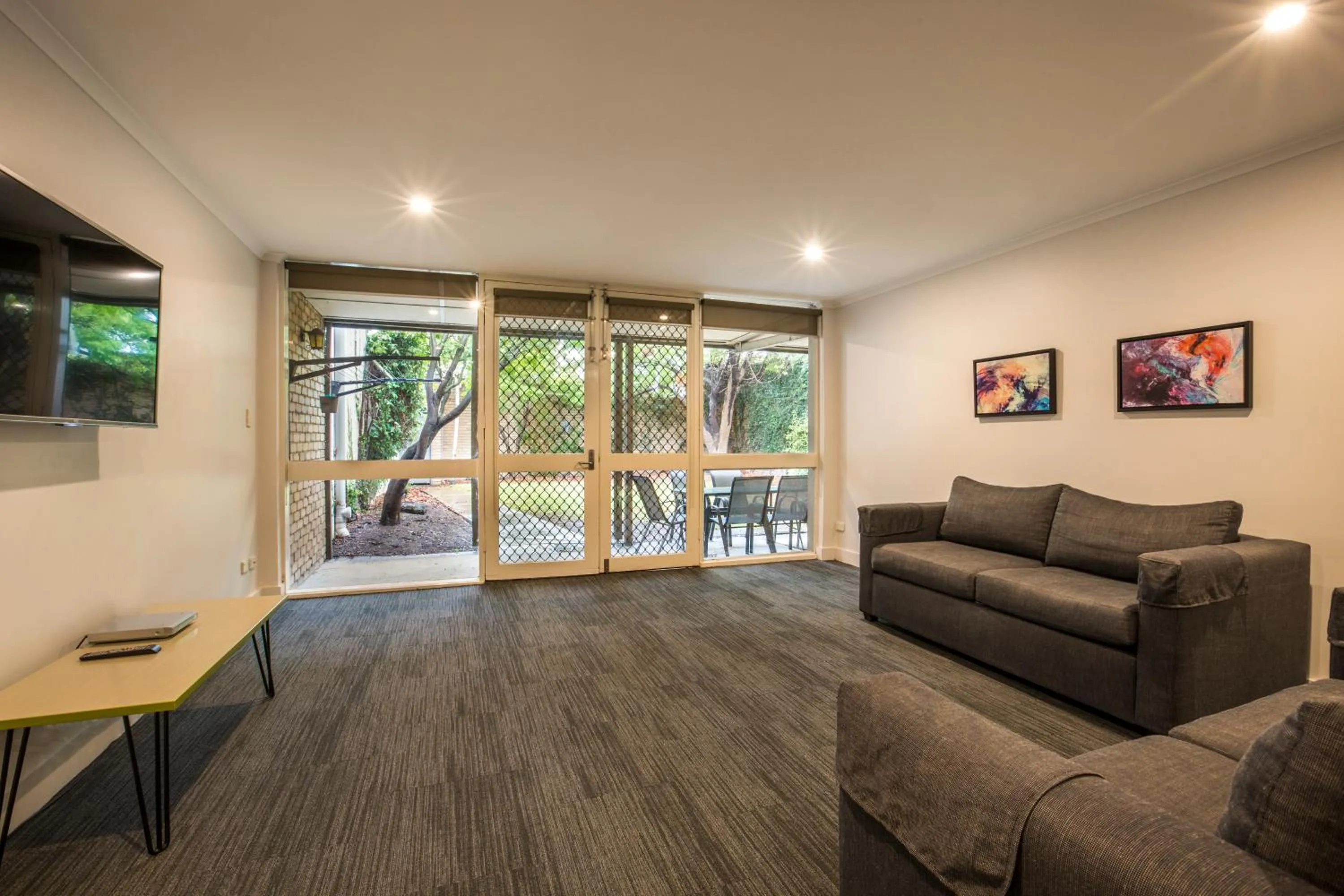 Living room in Nightcap at Coolaroo Hotel