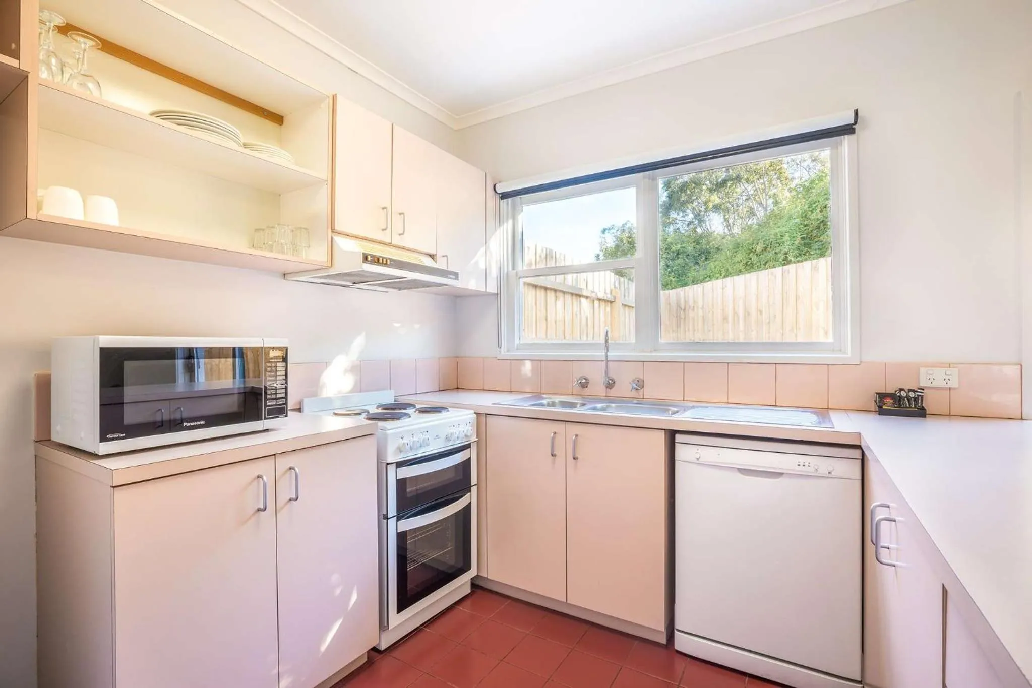 Kitchen or kitchenette in Nightcap at Ferntree Gully Hotel Motel