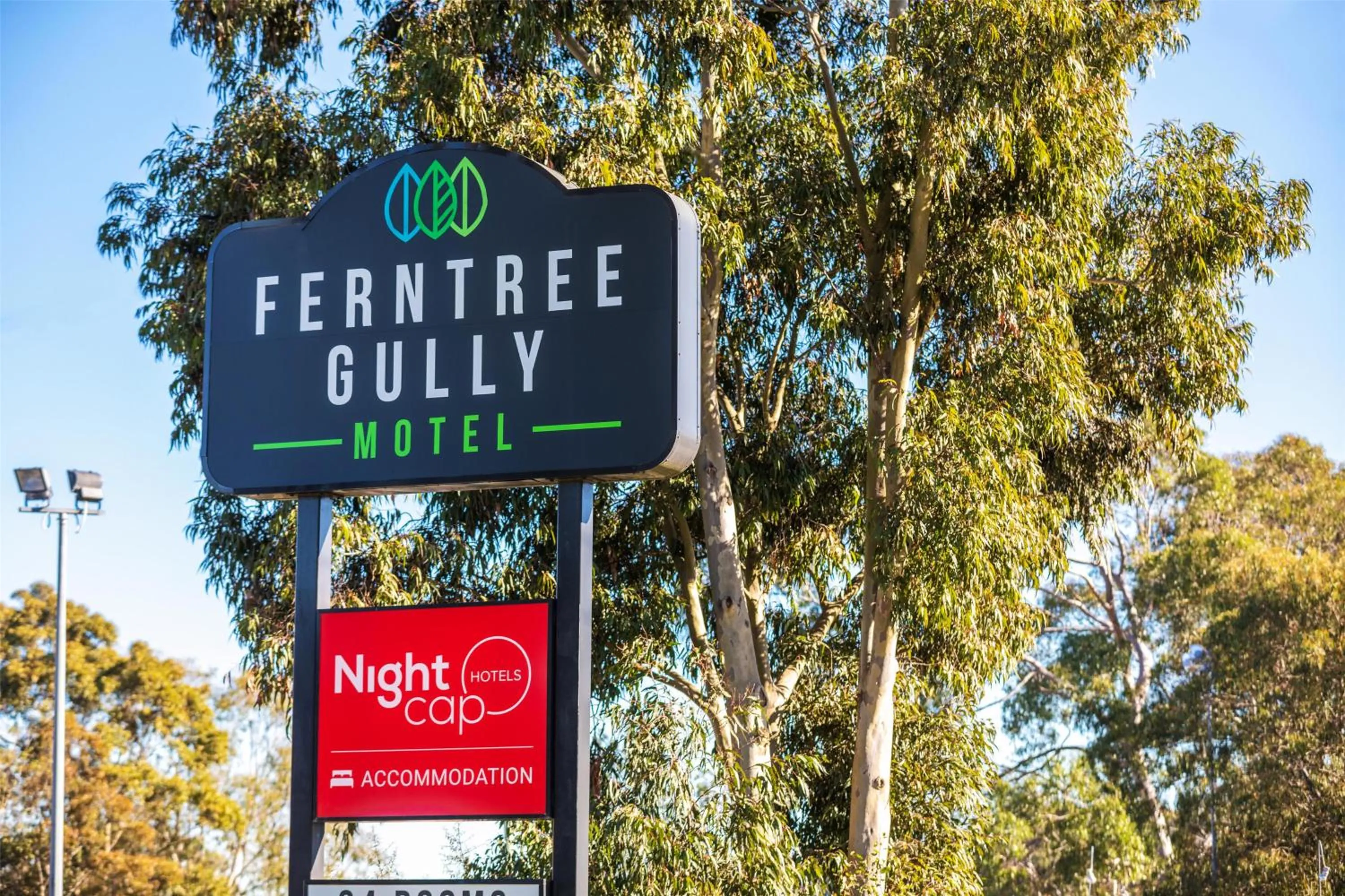 Property building in Nightcap at Ferntree Gully Hotel Motel