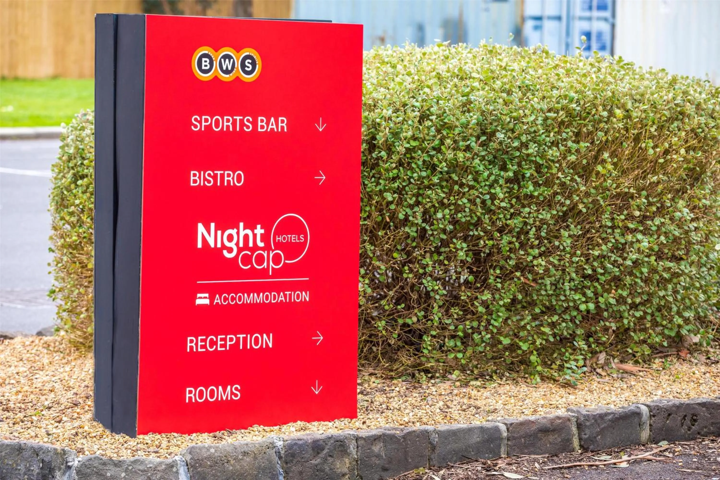 Property logo or sign in Nightcap at Keysborough Hotel