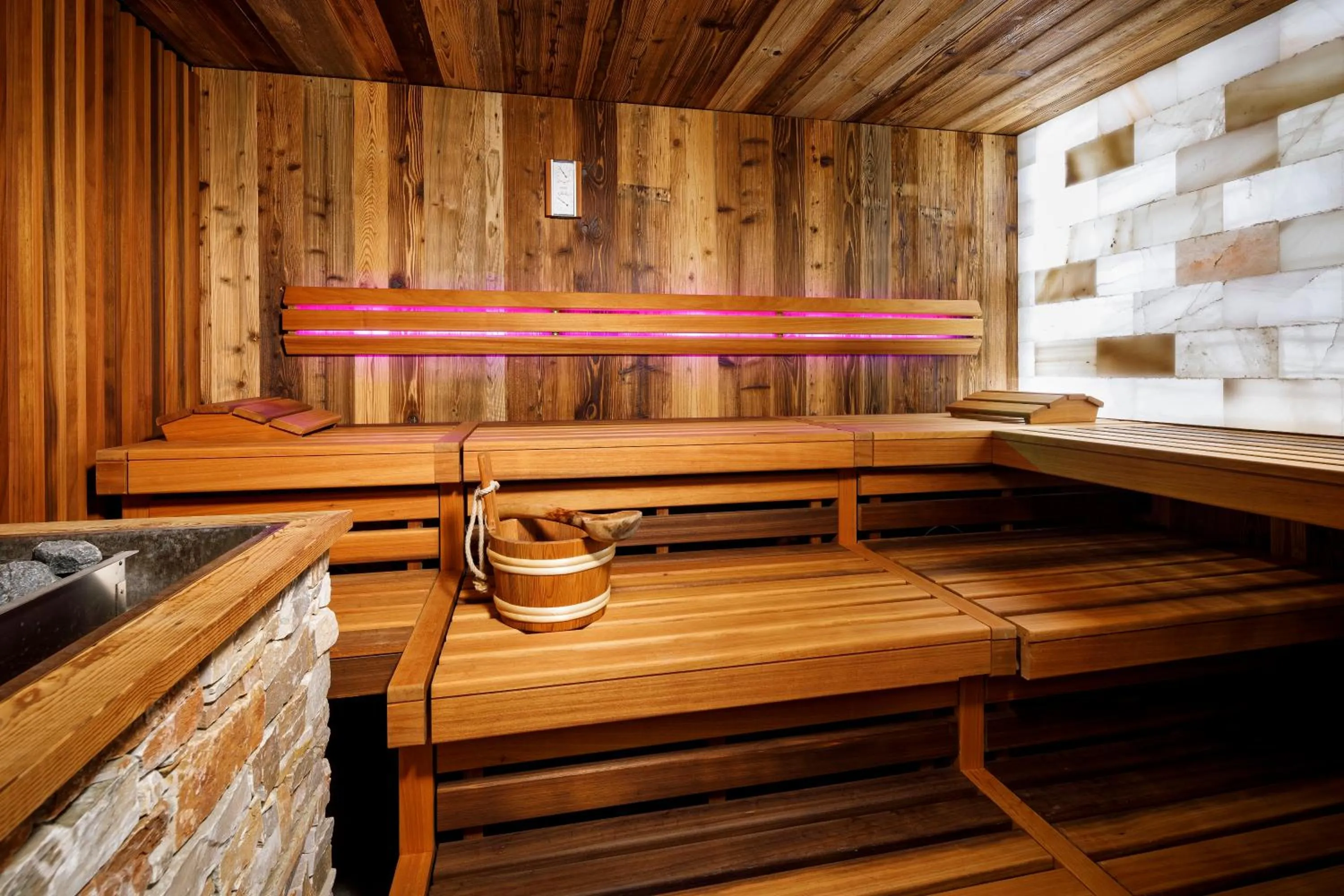 Sauna in Eiger Mürren Swiss Quality Hotel