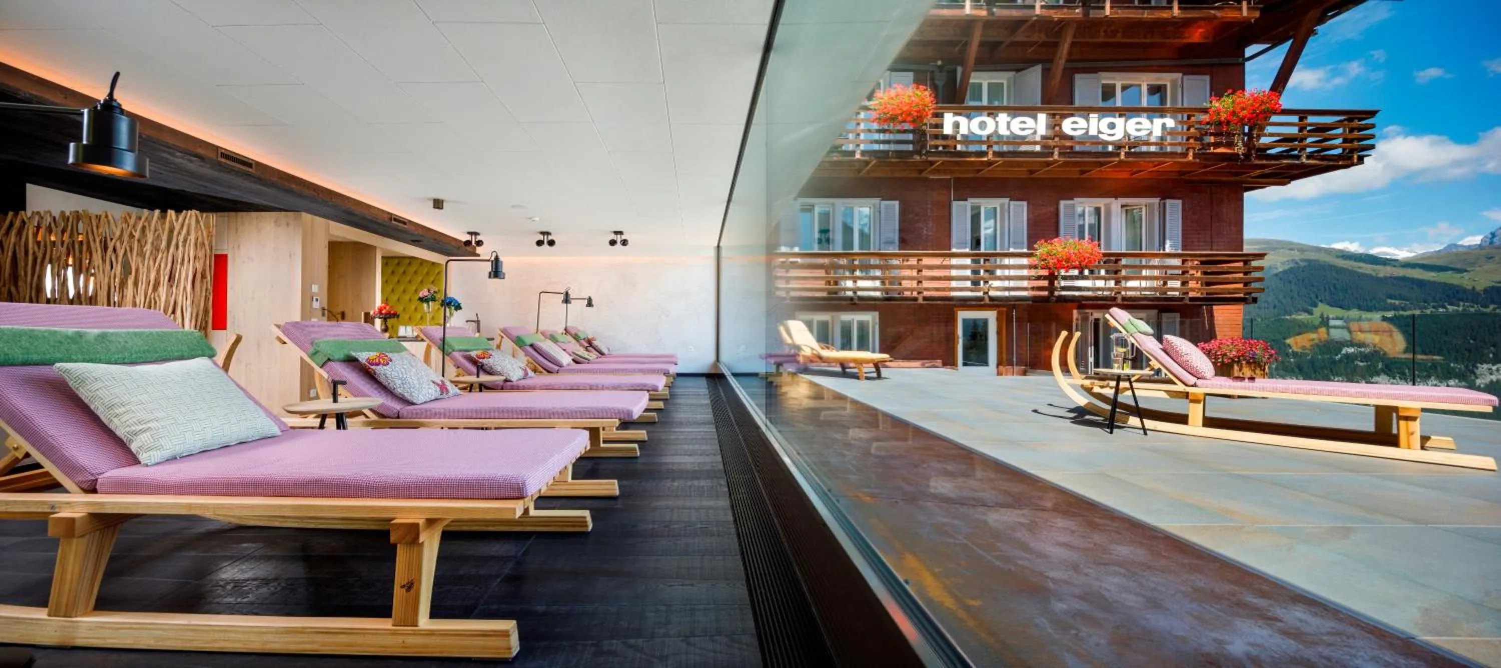 Spa and wellness centre/facilities in Eiger Mürren Swiss Quality Hotel