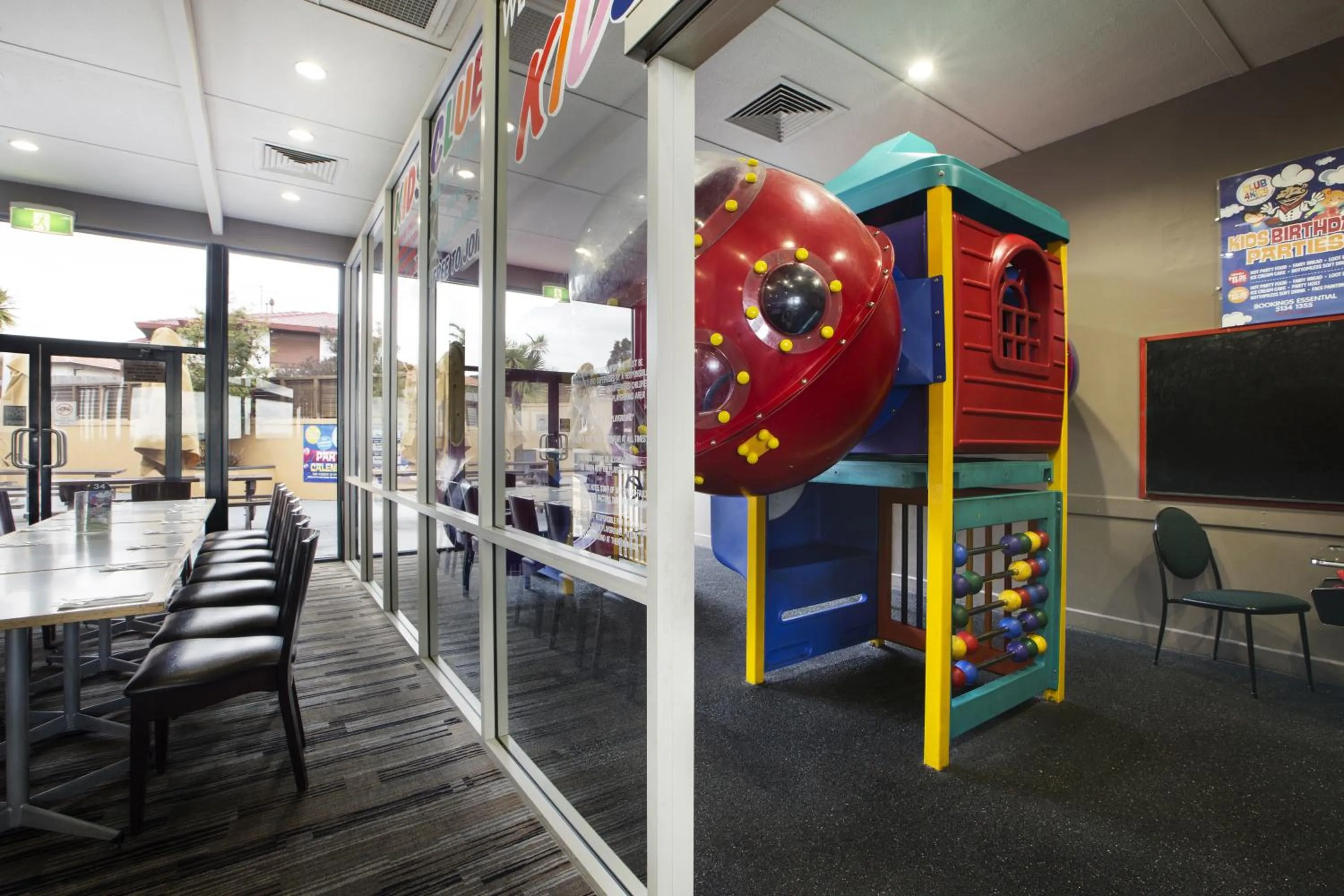 Children play ground in Nightcap at Morwell Hotel