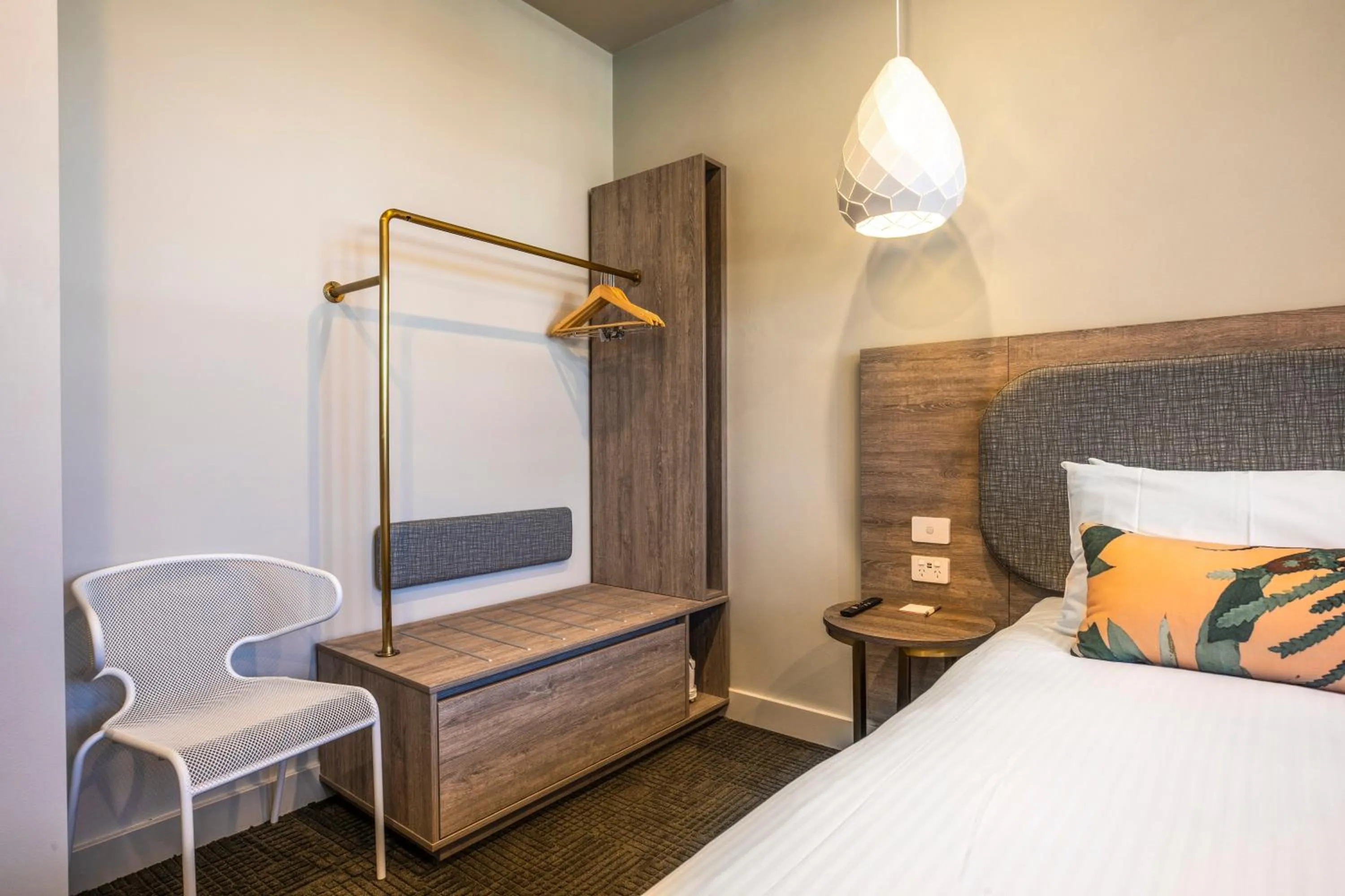 Bedroom, Bed in Nightcap at Sandbelt Hotel