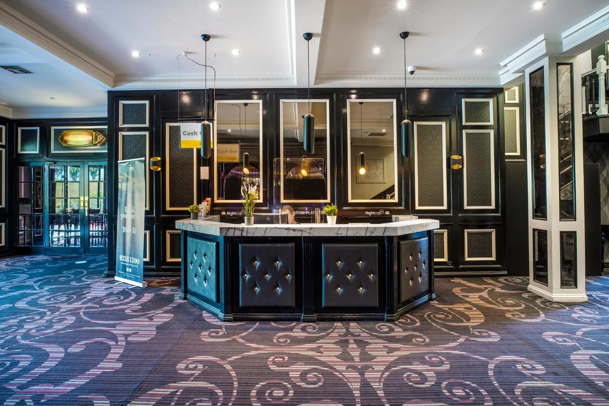 Lobby or reception in Nightcap at Skyways Hotel