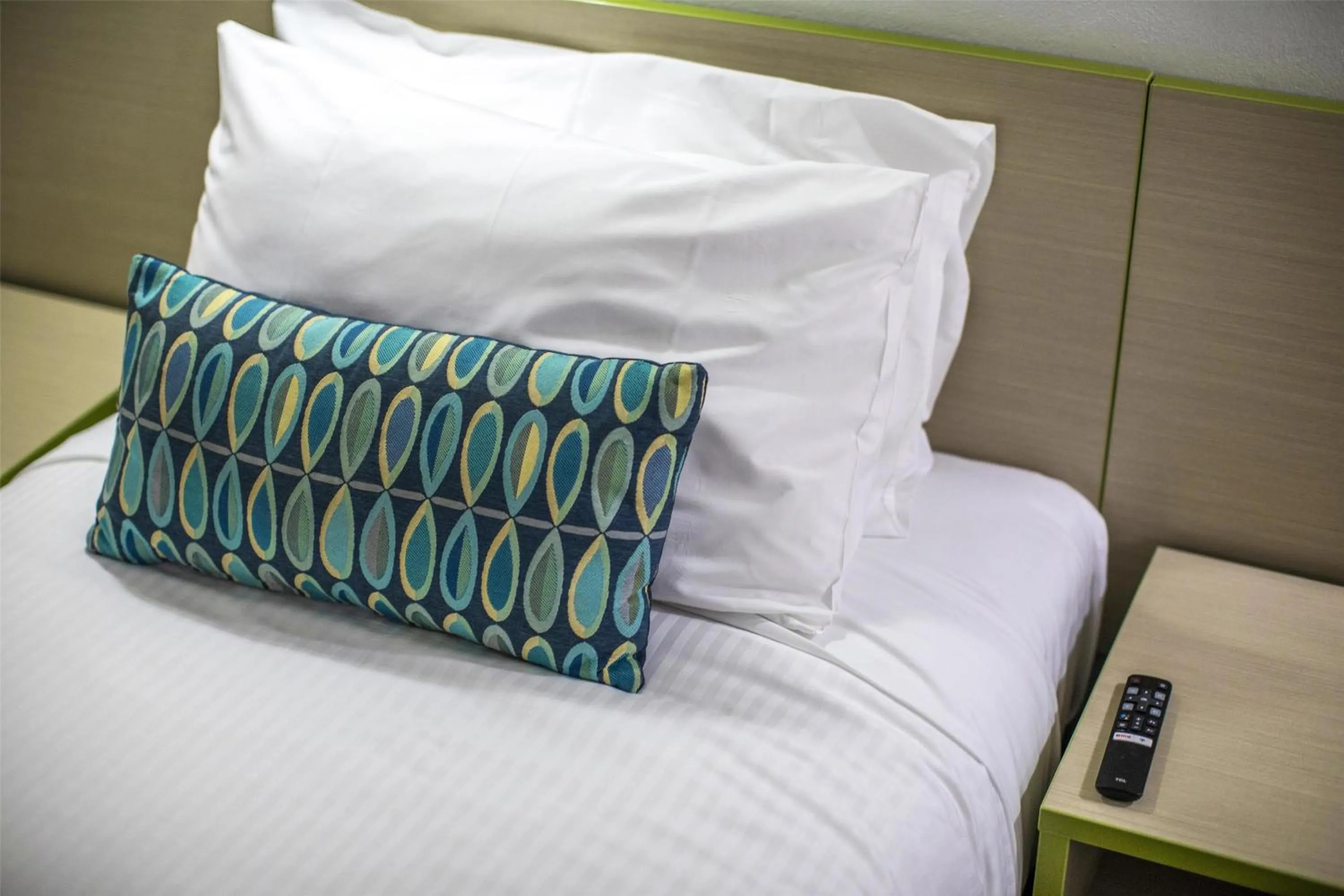 Bedroom, Bed in Nightcap at Skyways Hotel