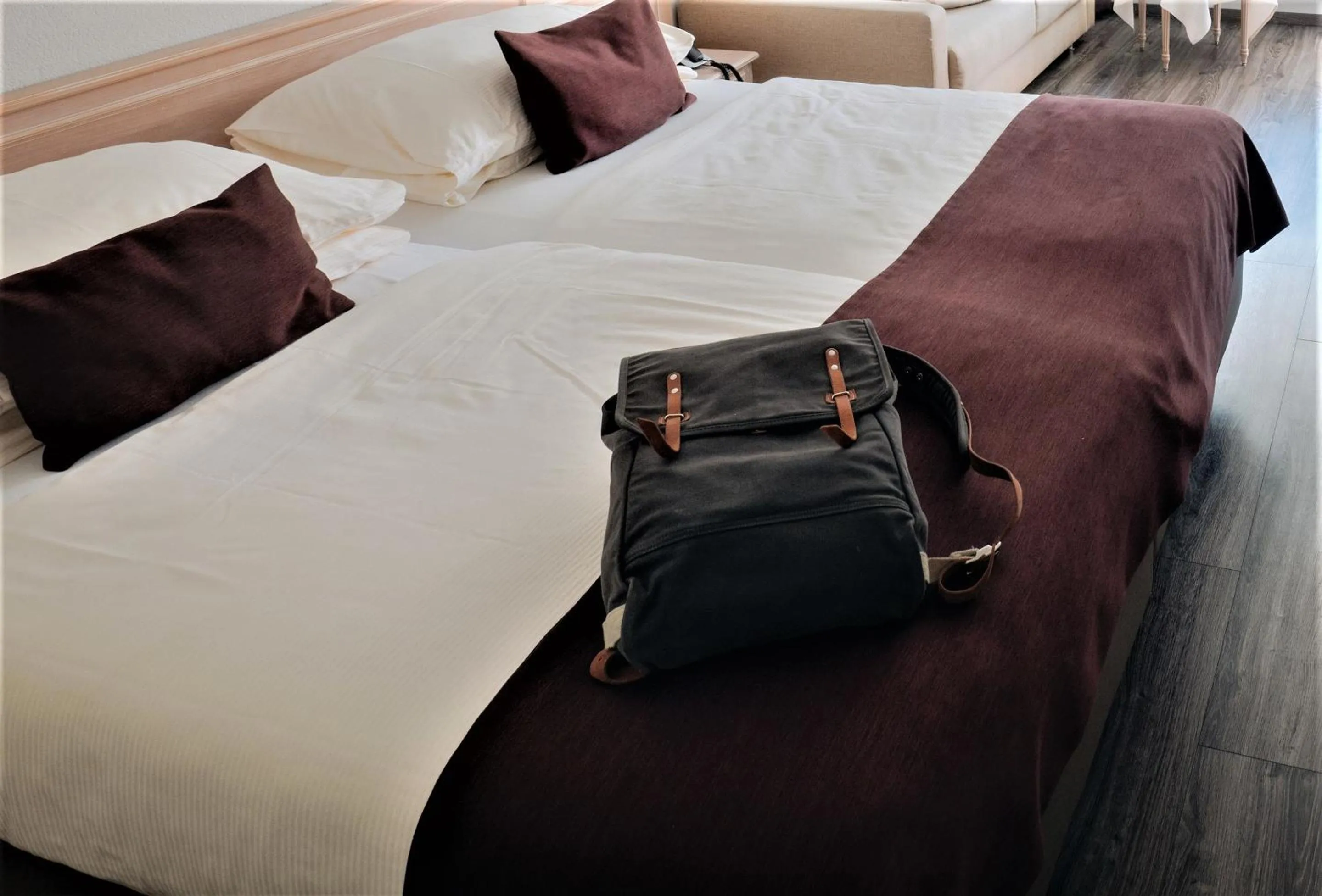 Photo of the whole room, Bed in Wellnesshotel Schweizerhof