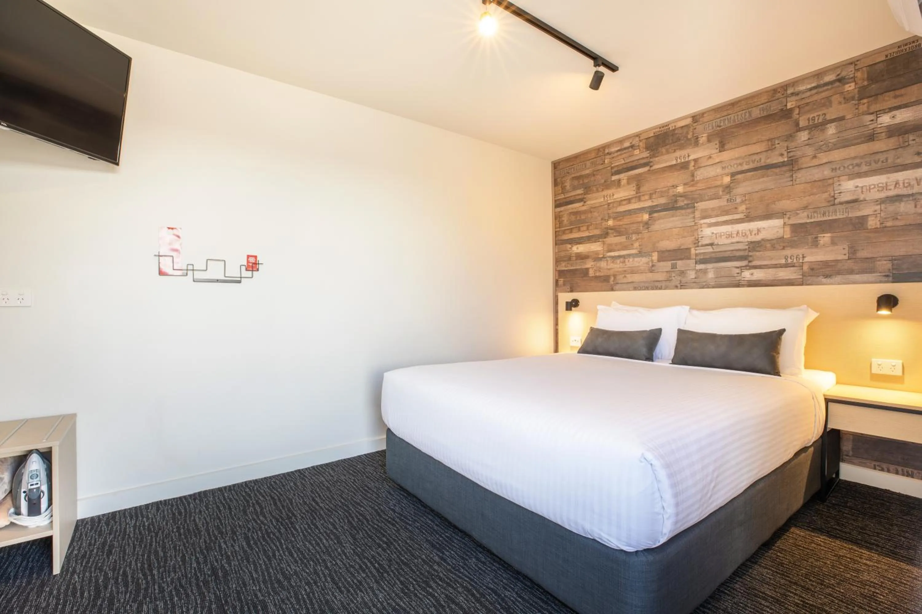 Bedroom, Bed in Nightcap at Westside Hotel