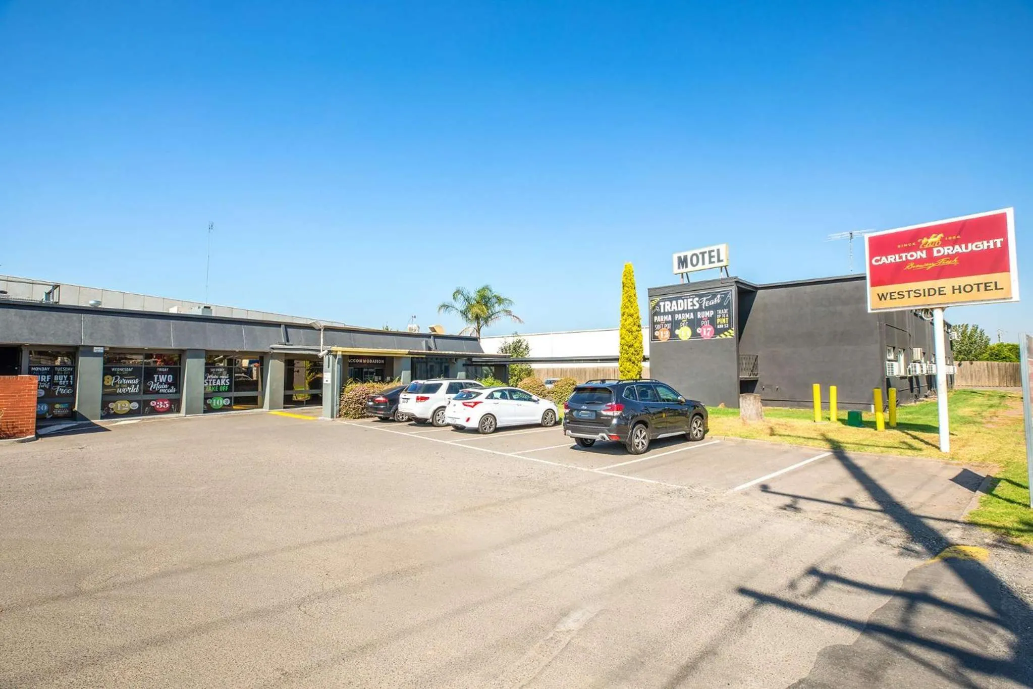 Property building in Nightcap at Westside Hotel