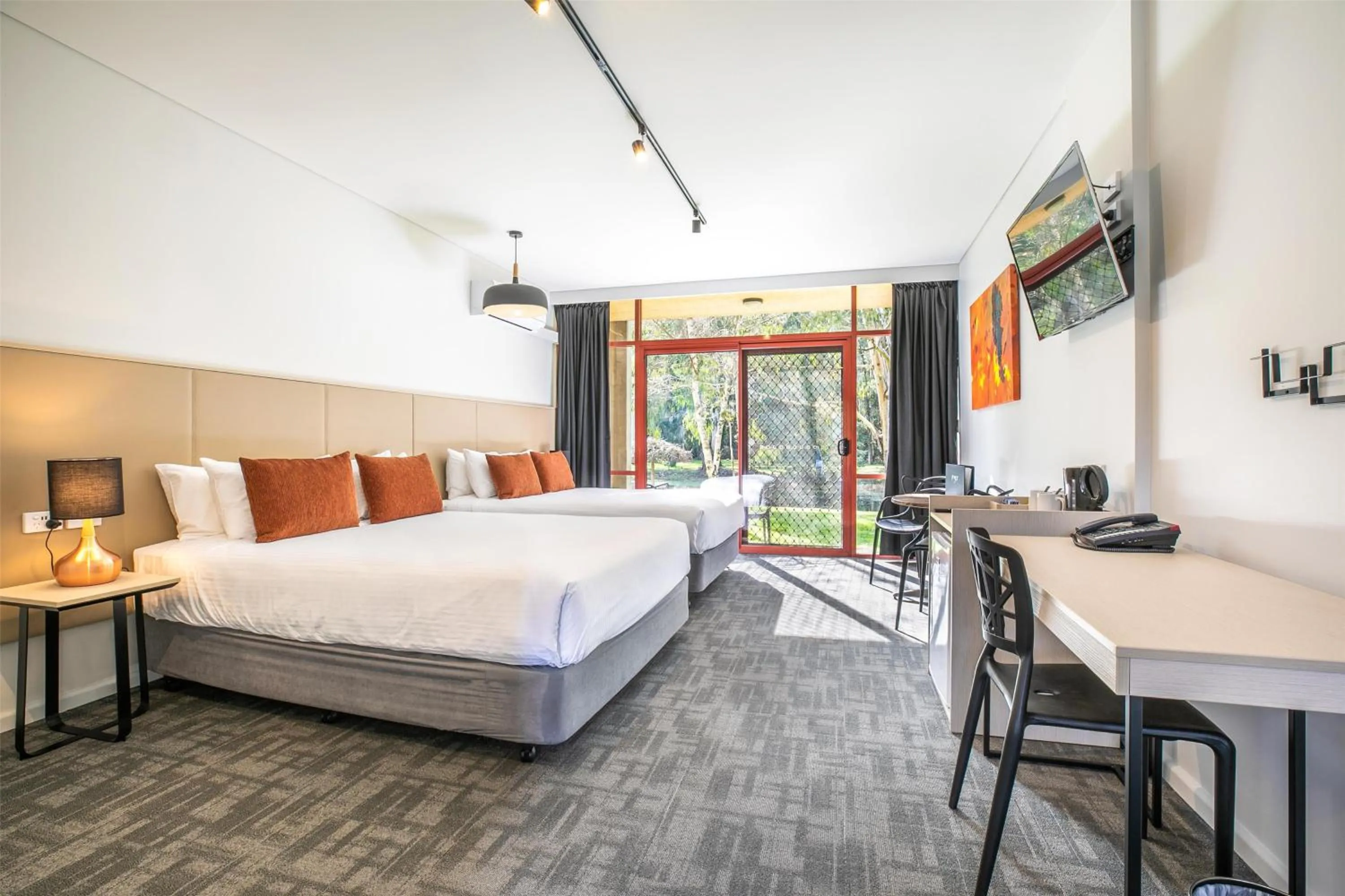 Bedroom, Bed in Nightcap at York on Lilydale