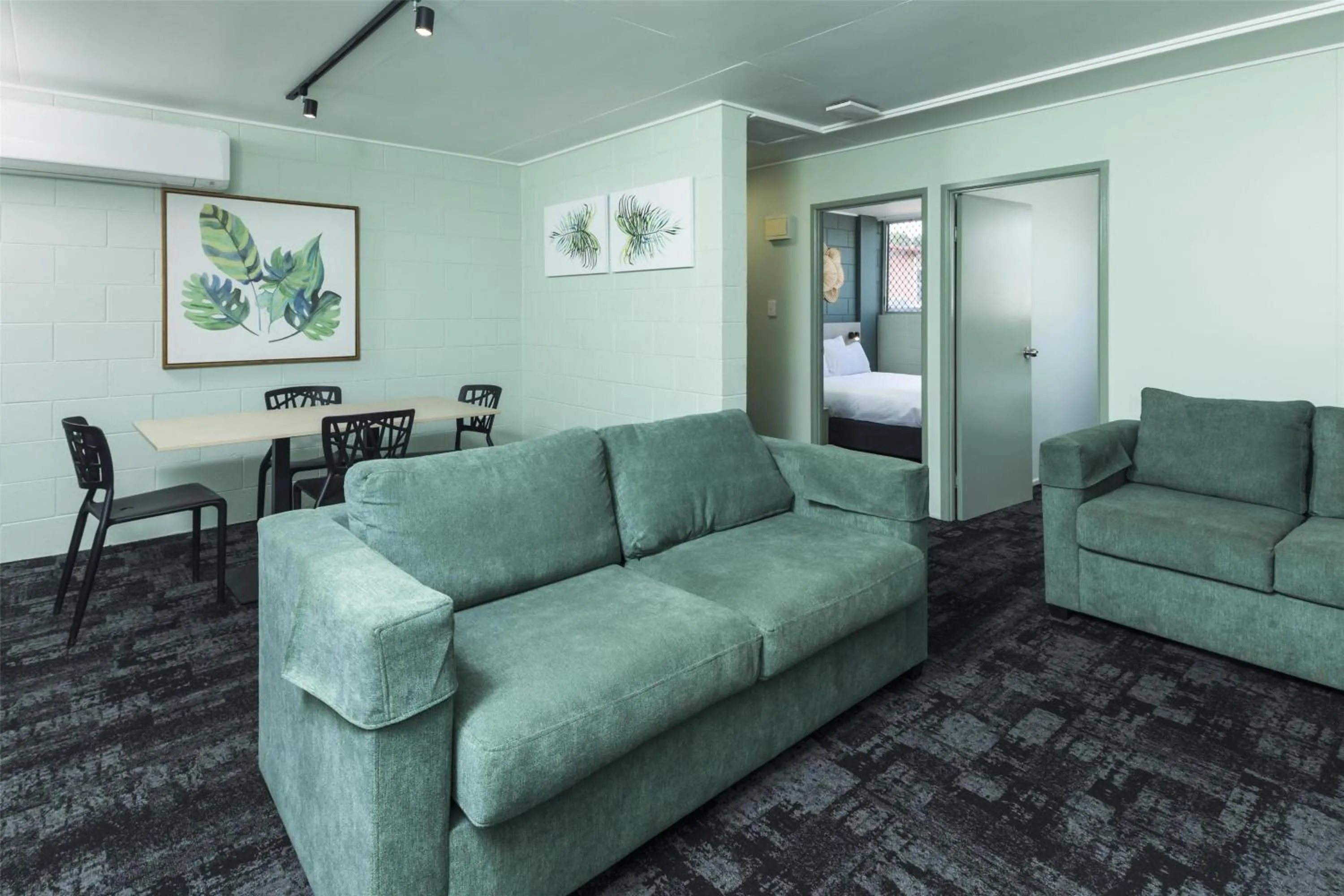 Living room in Nightcap at Atherton Hotel