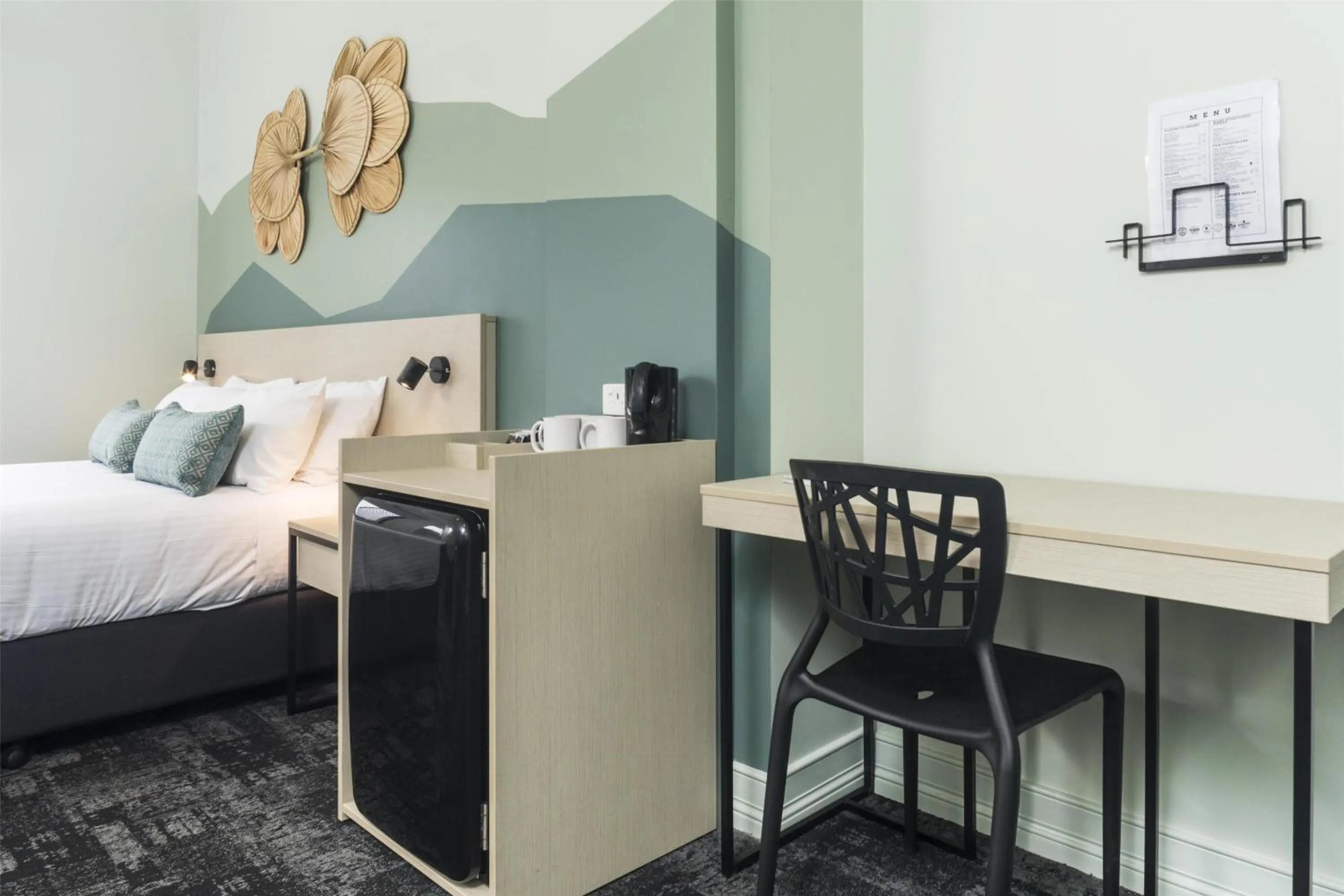 Bedroom, Bed in Nightcap at Atherton Hotel