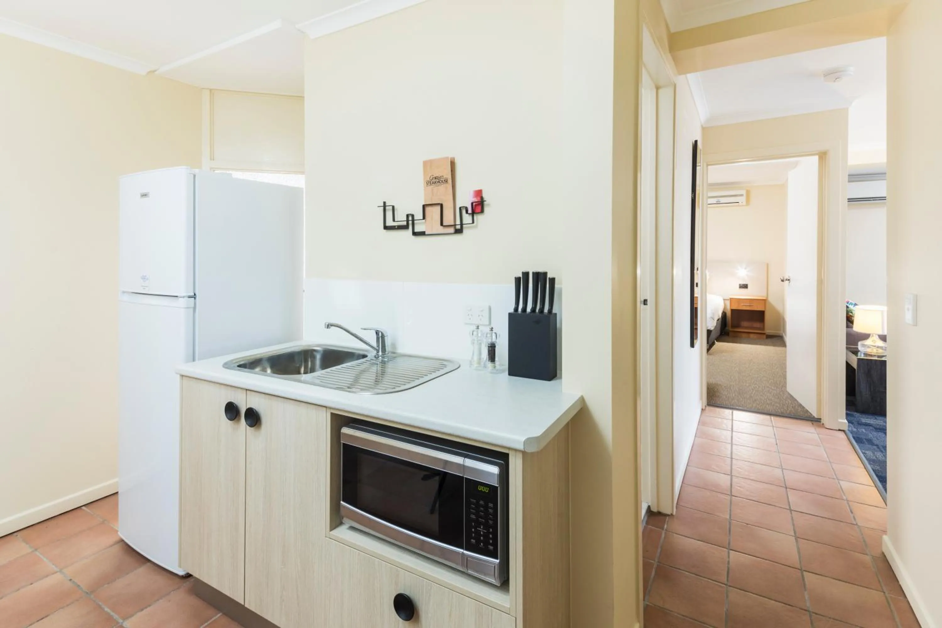 Kitchen or kitchenette in Nightcap At Balaclava Hotel