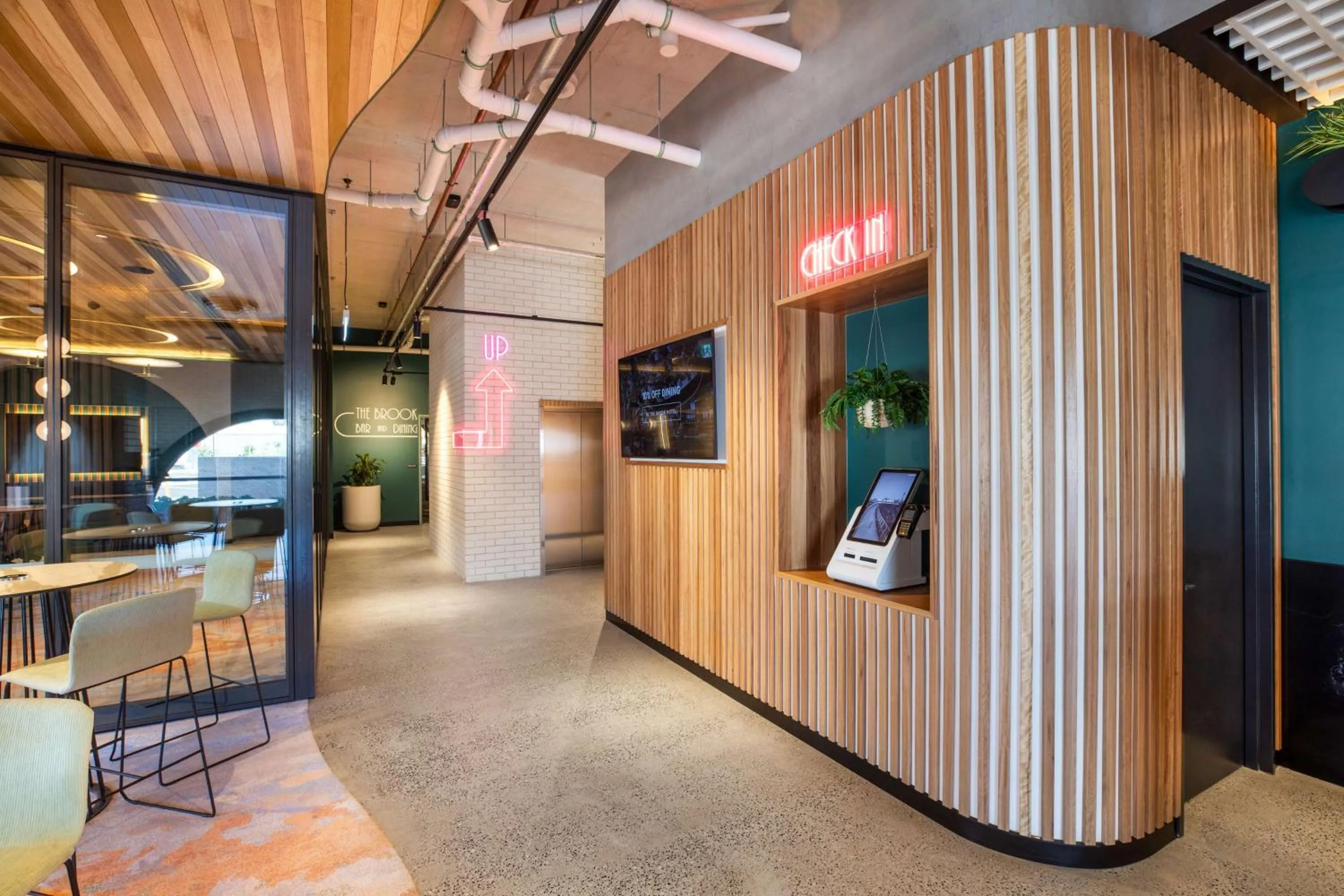 Lobby or reception in Nightelier Mitchelton The Brook