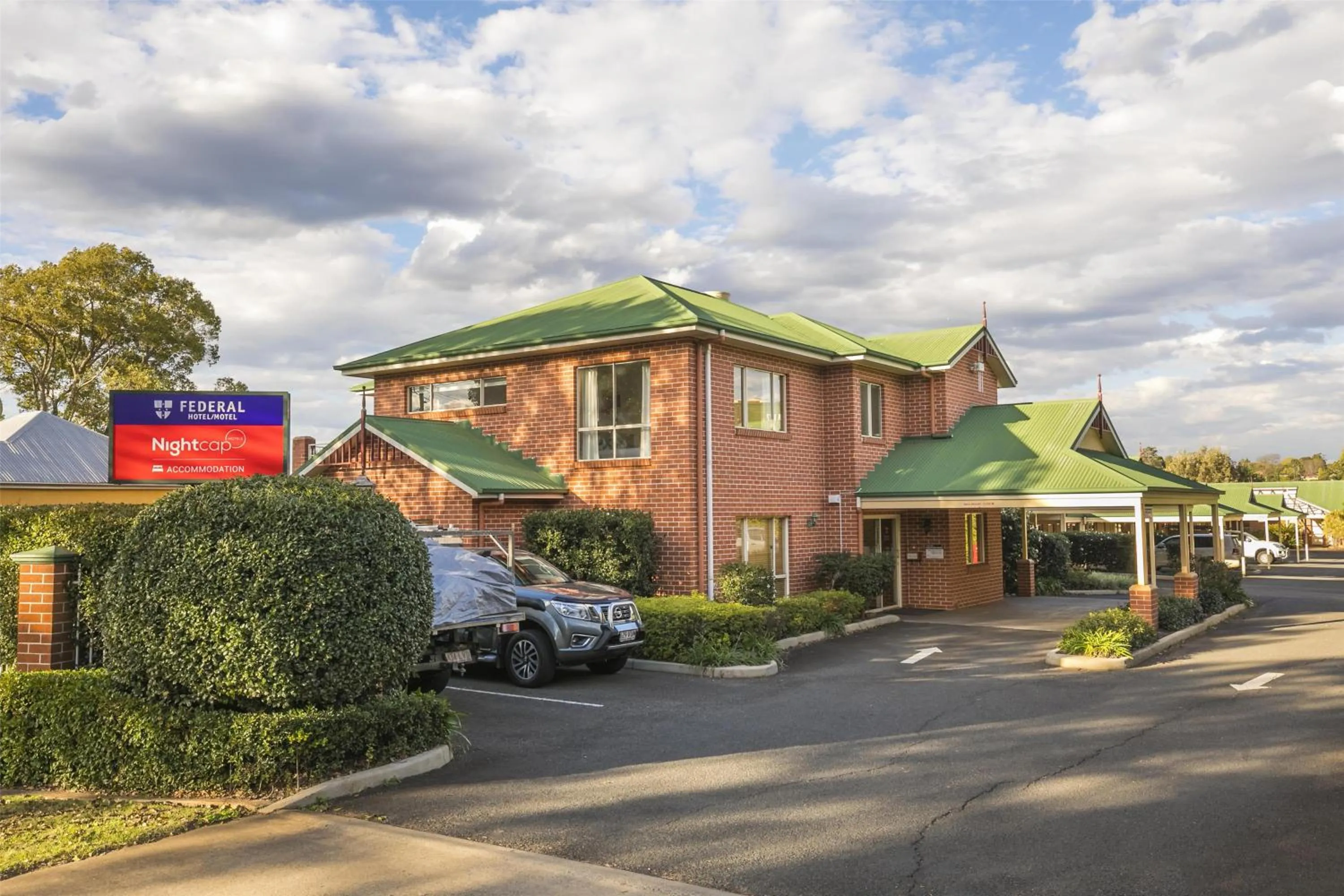 Property building in Nightcap at Federal Hotel Toowoomba