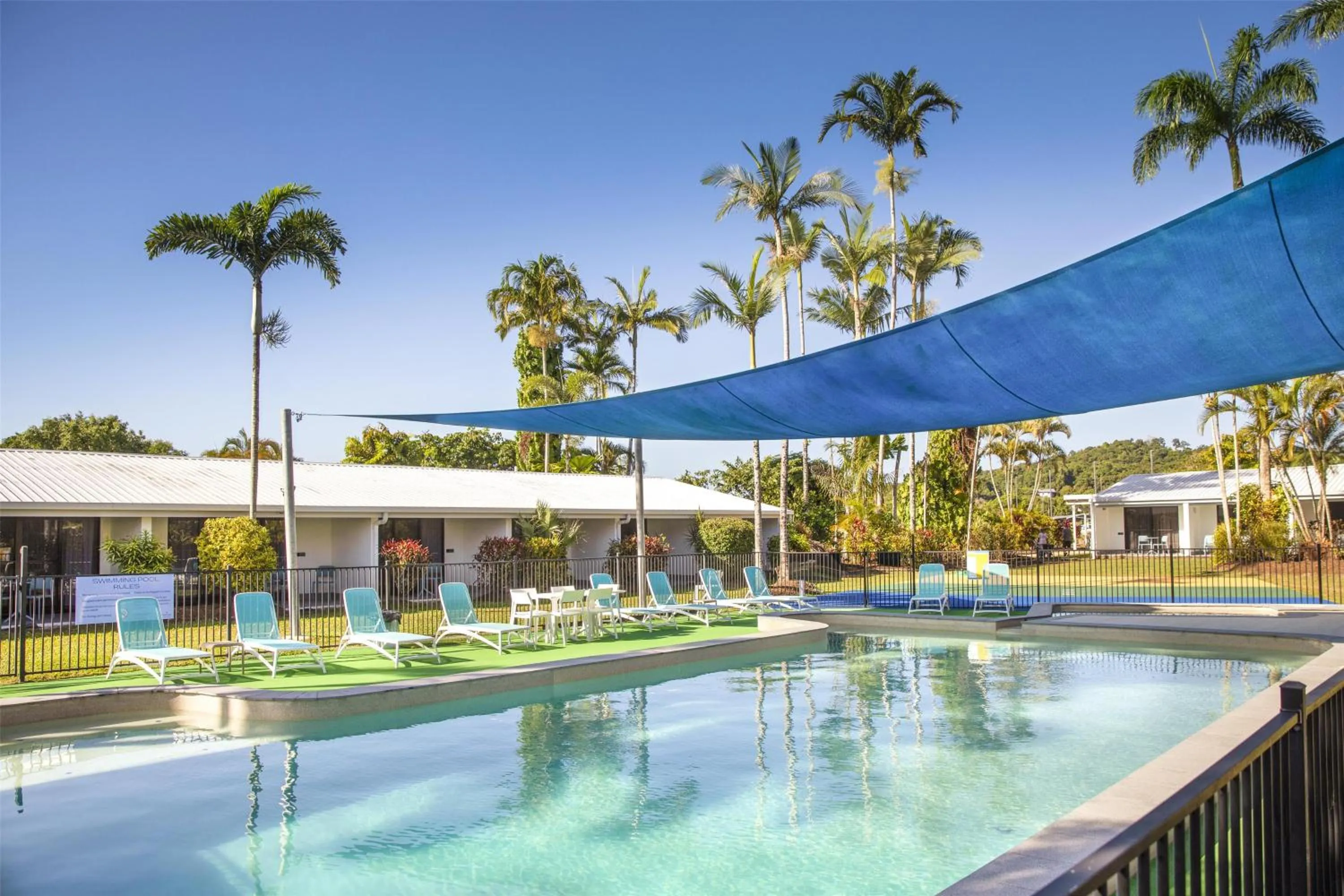Pool view in Nightelier Mission Beach