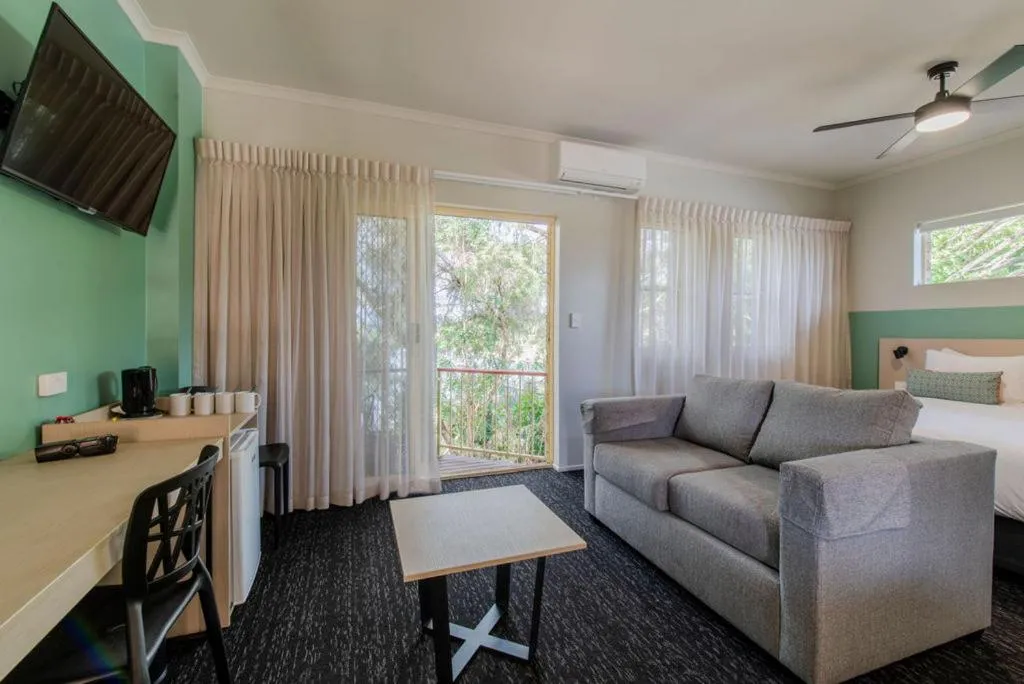 Seating area in Nightcap at Northern Grounds