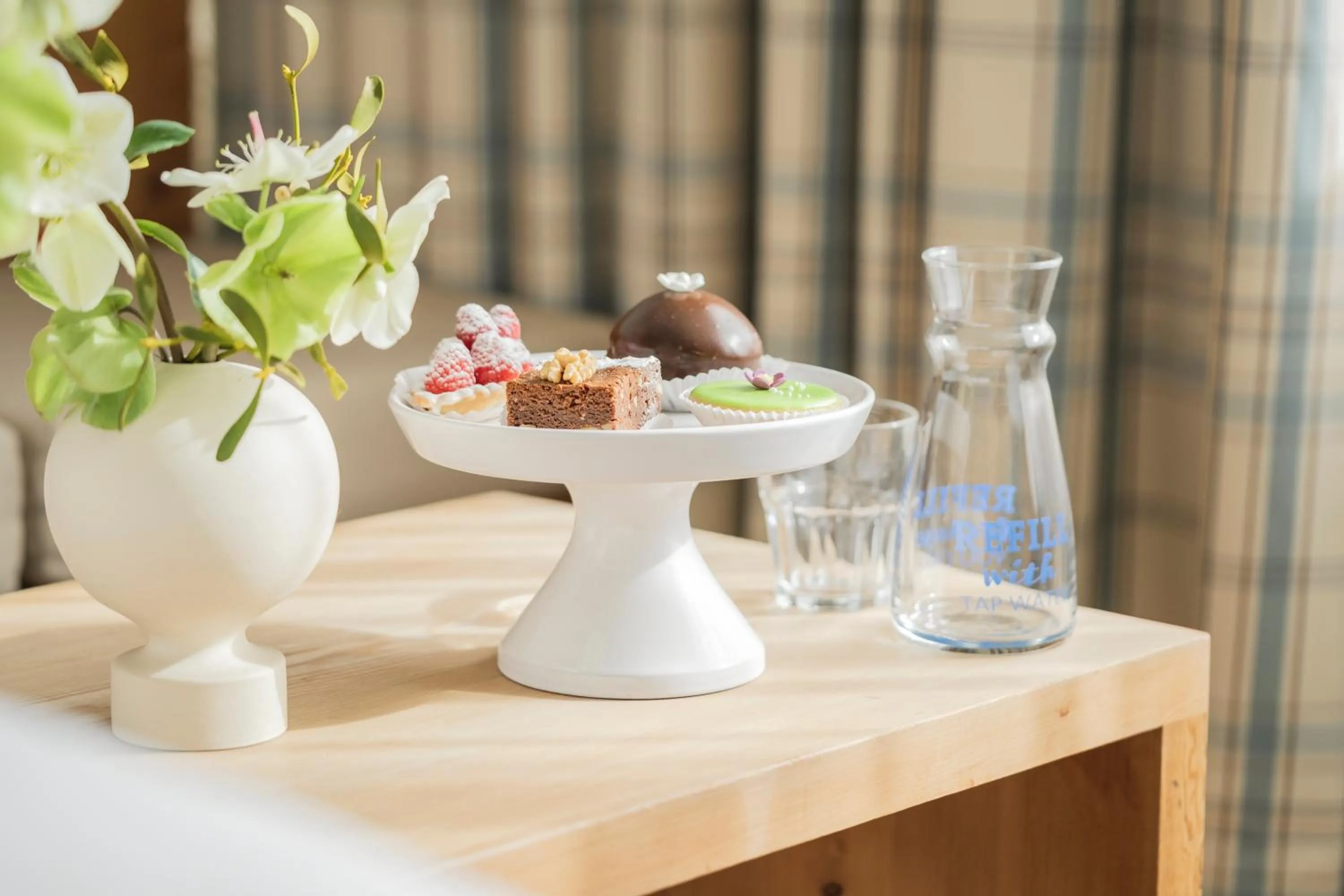 Decorative detail in Hauser Hotel St. Moritz