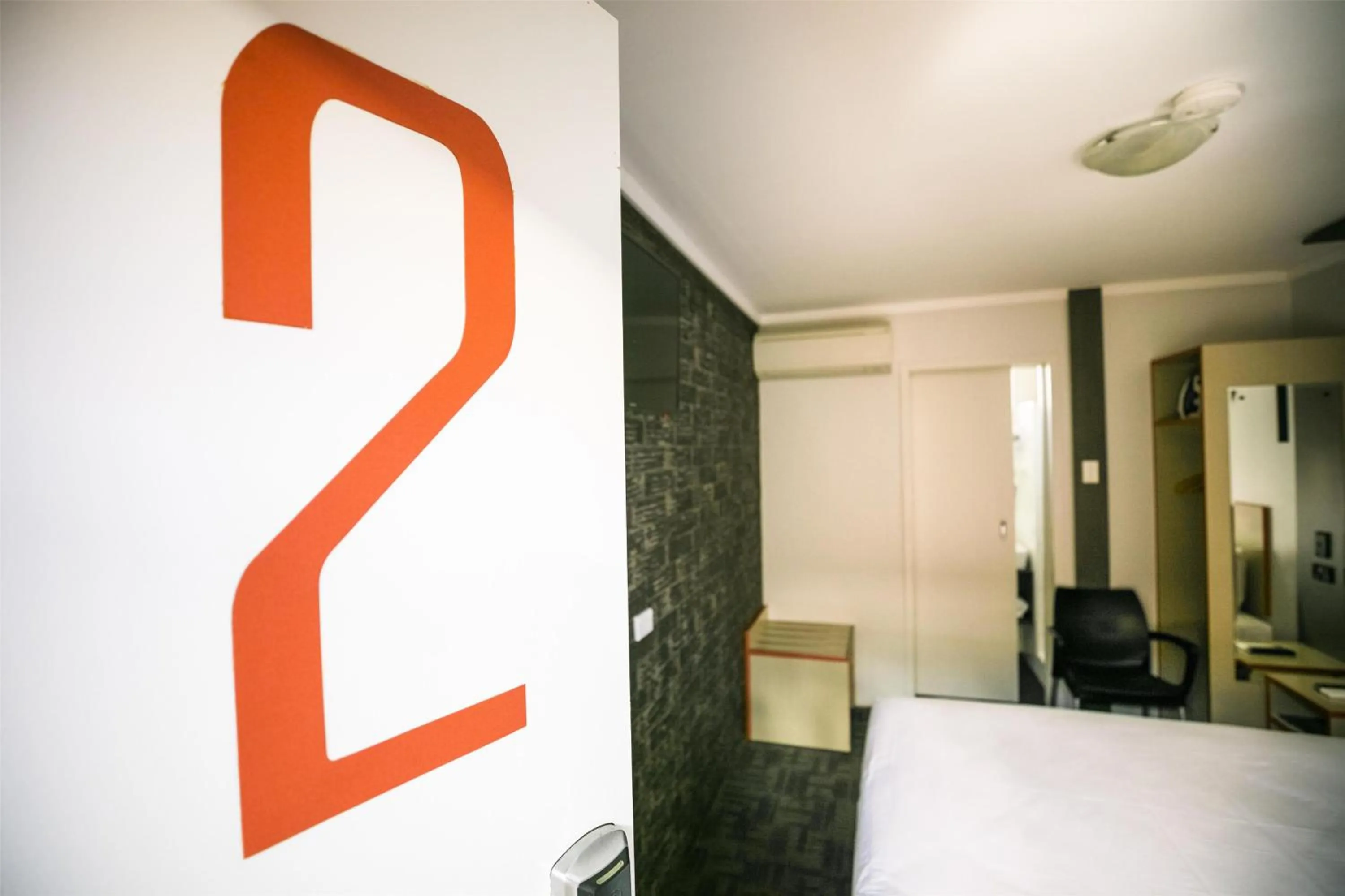 Bedroom, Bed in Nightcap at Jamison Hotel