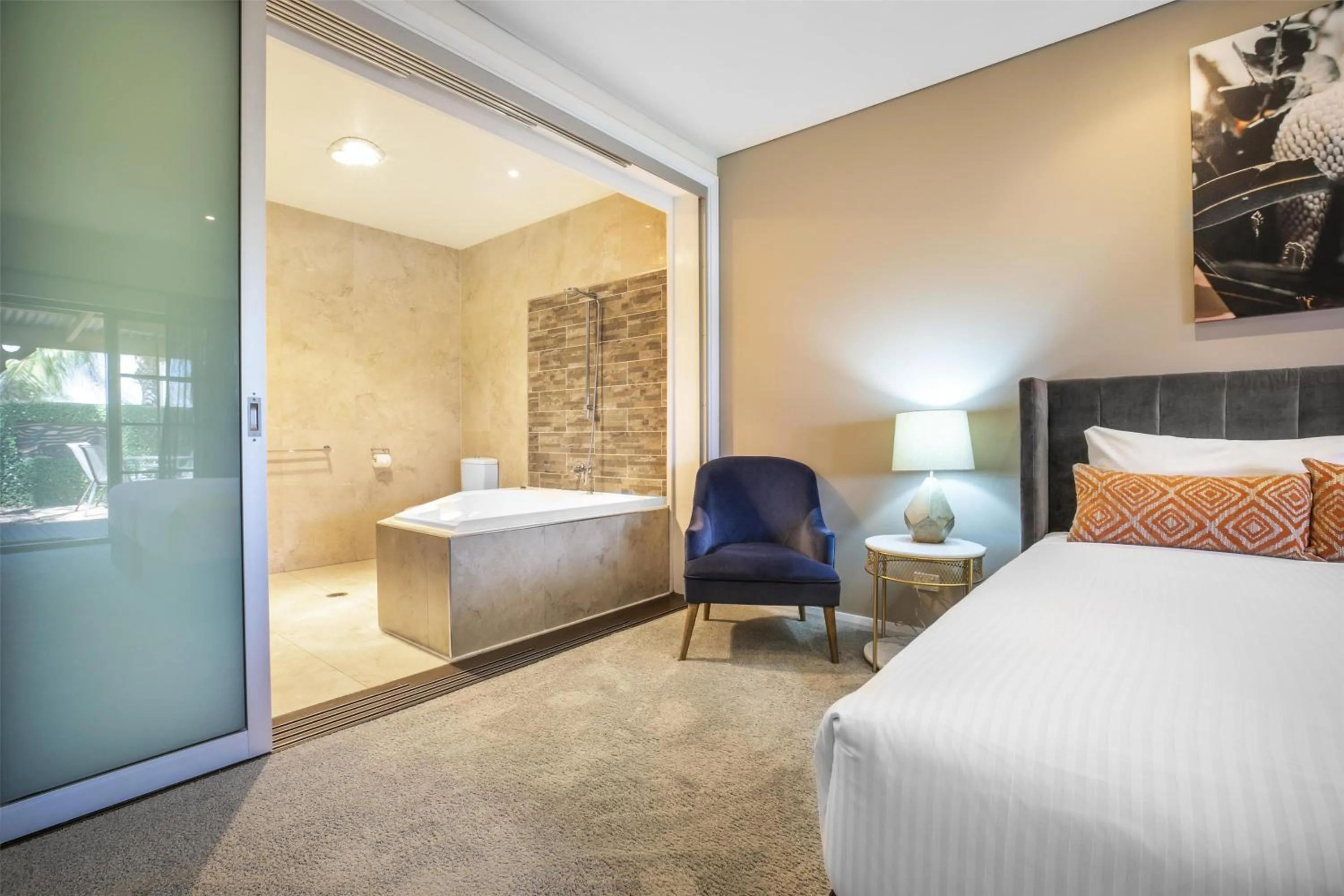 Bedroom, Bed in Nightcap at Macquarie Inn