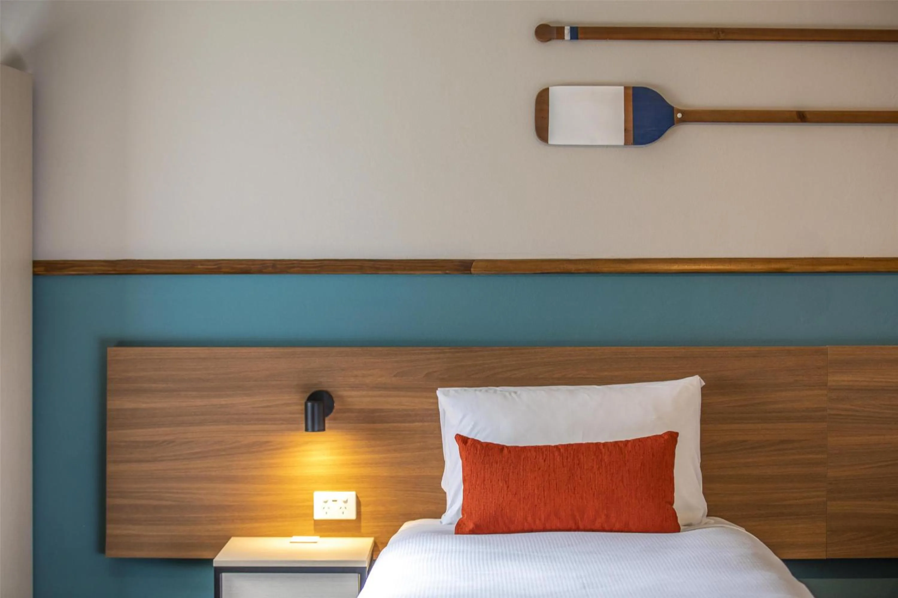 Bedroom, Bed in Nightcap at Ocean Beach Hotel