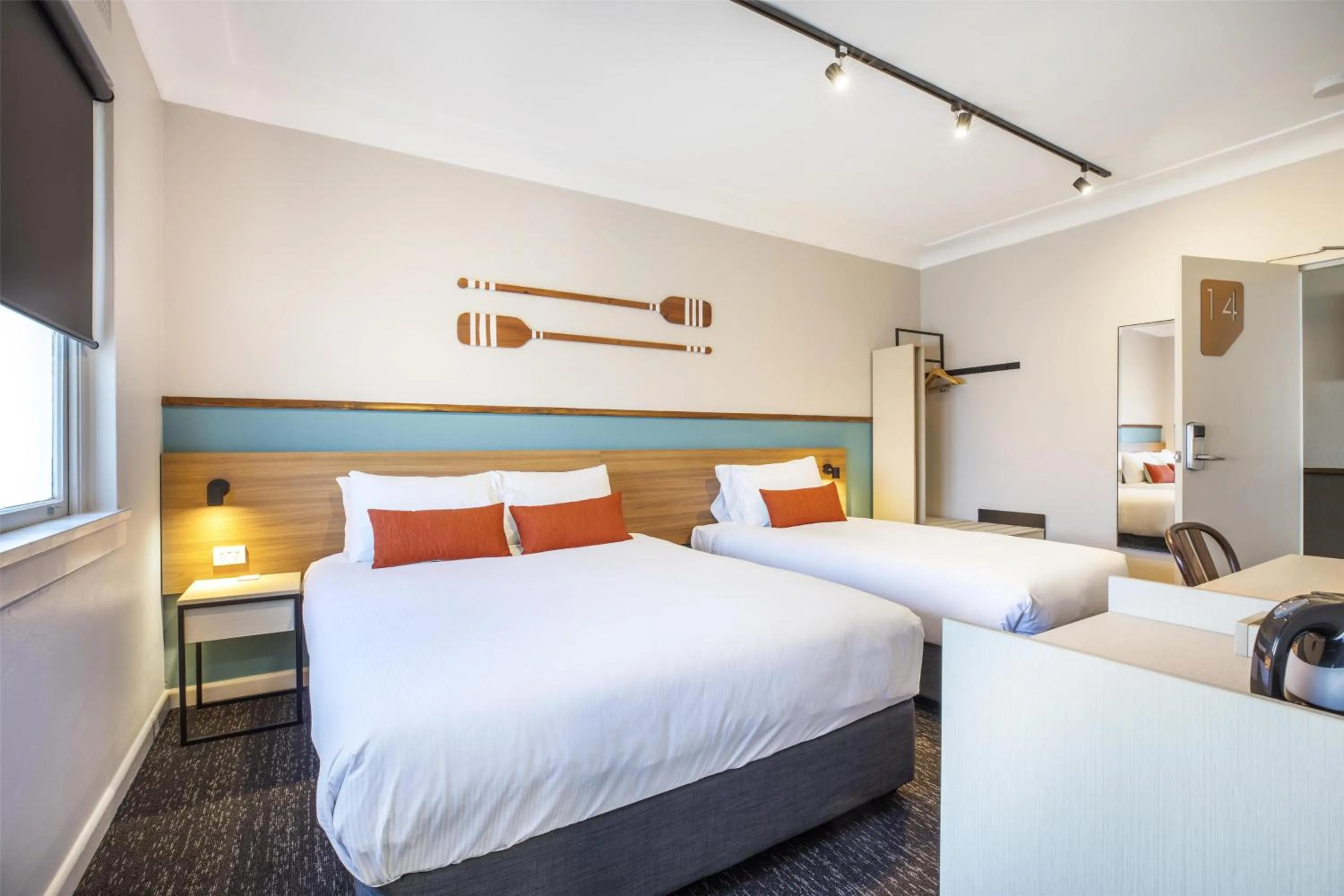 Bedroom, Bed in Nightcap at Ocean Beach Hotel