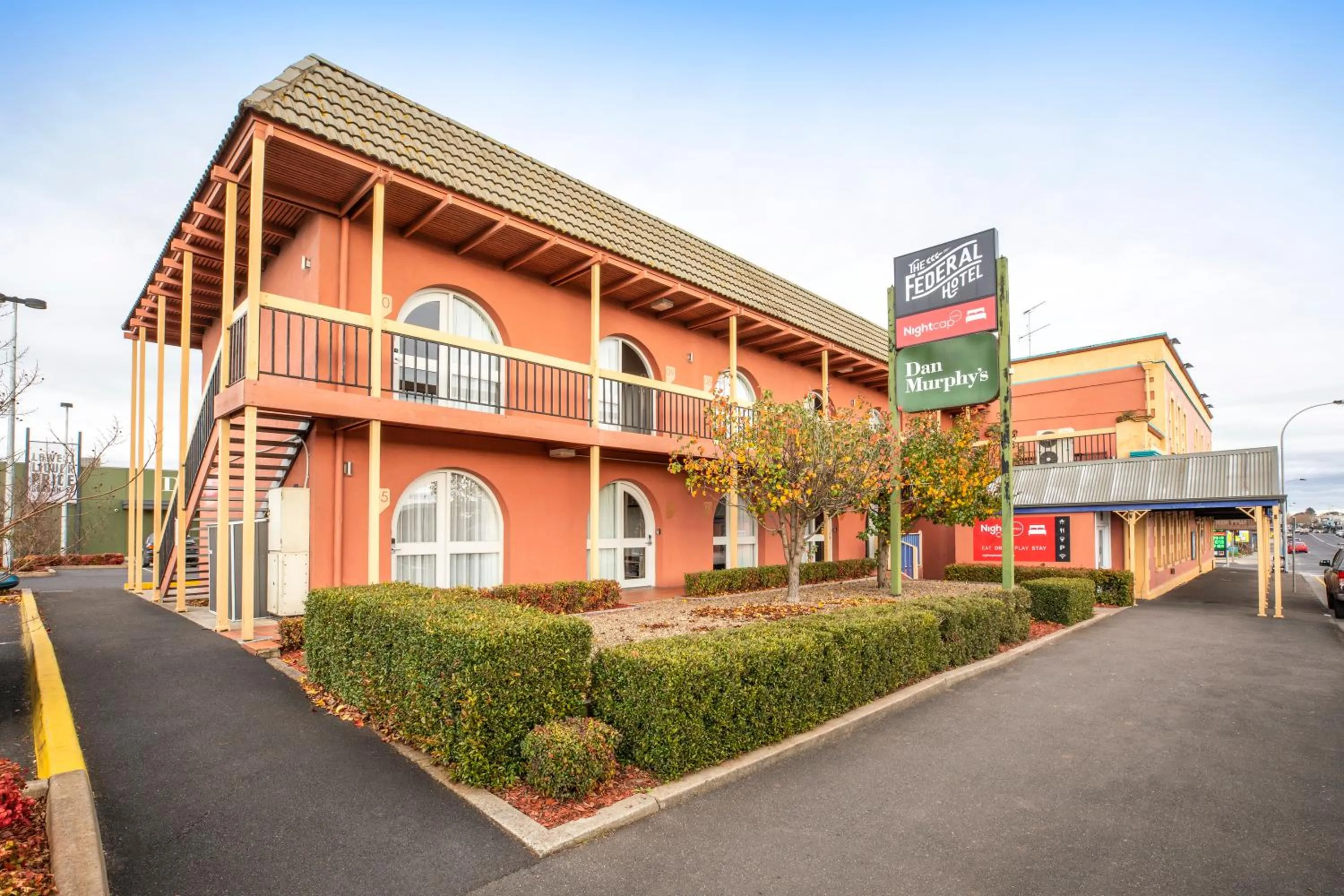 Property building in Nightcap at Federal Hotel Mt Gambier
