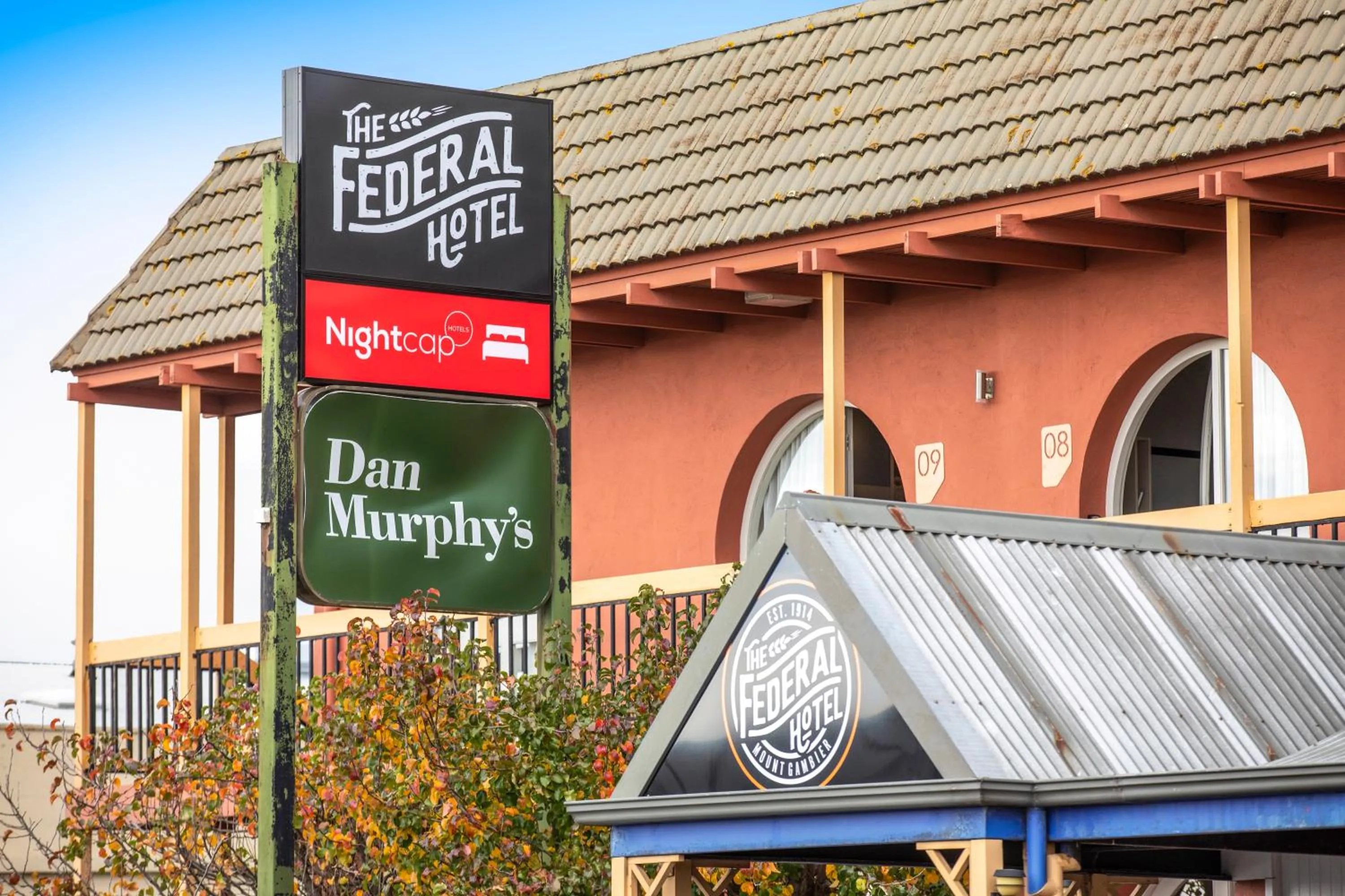 Property building in Nightcap at Federal Hotel Mt Gambier