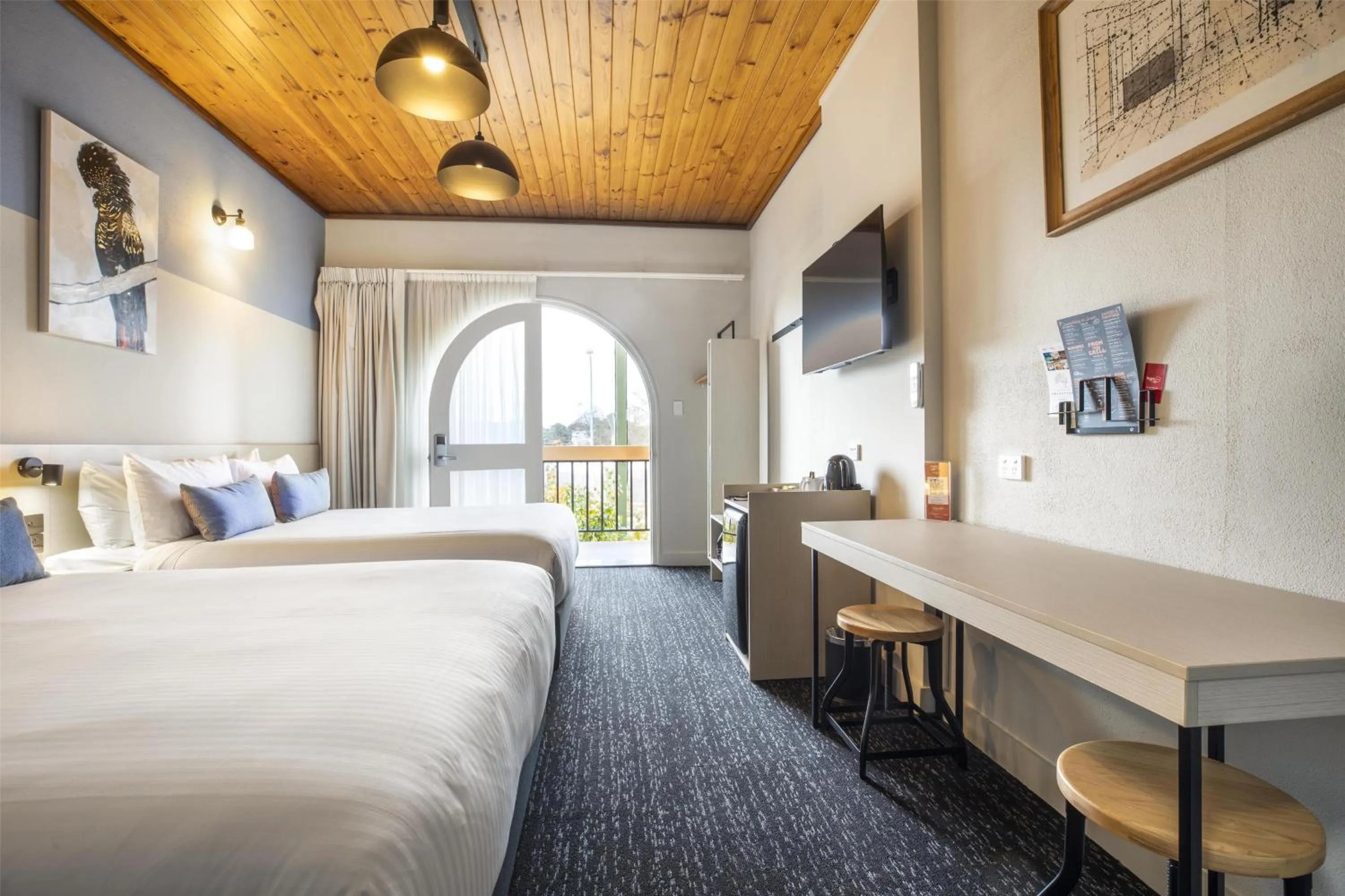 Bedroom, Bed in Nightcap at Federal Hotel Mt Gambier