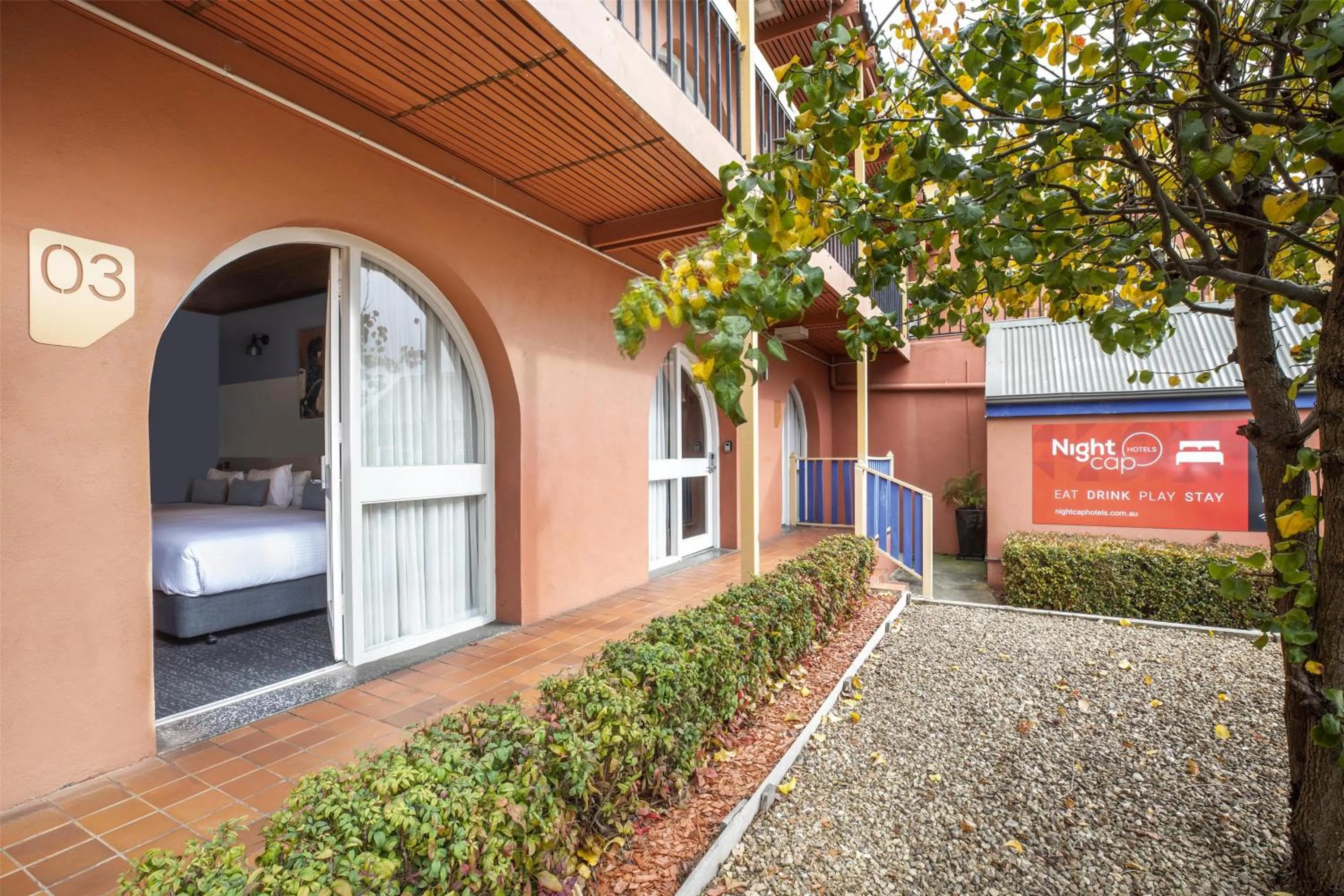 Bedroom in Nightcap at Federal Hotel Mt Gambier