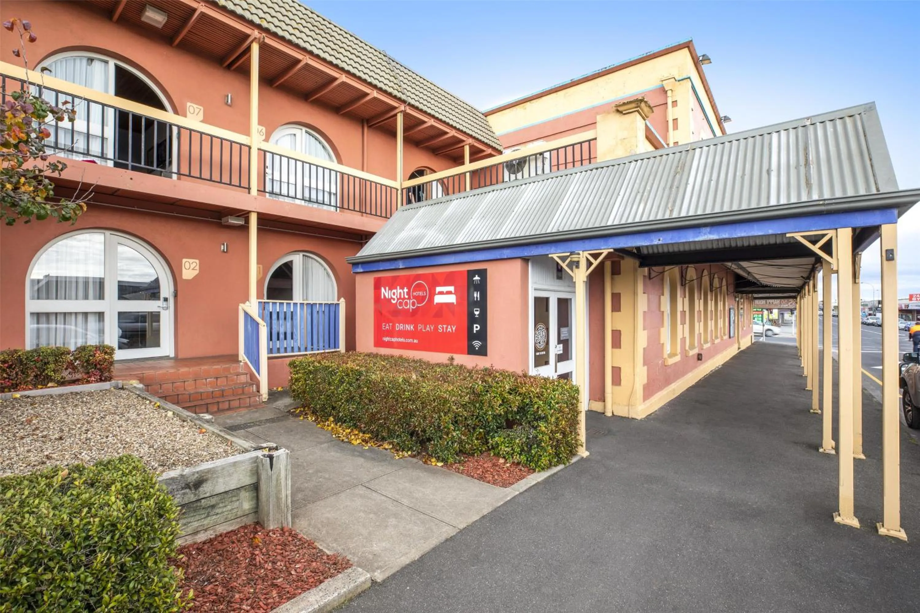 Property building in Nightcap at Federal Hotel Mt Gambier