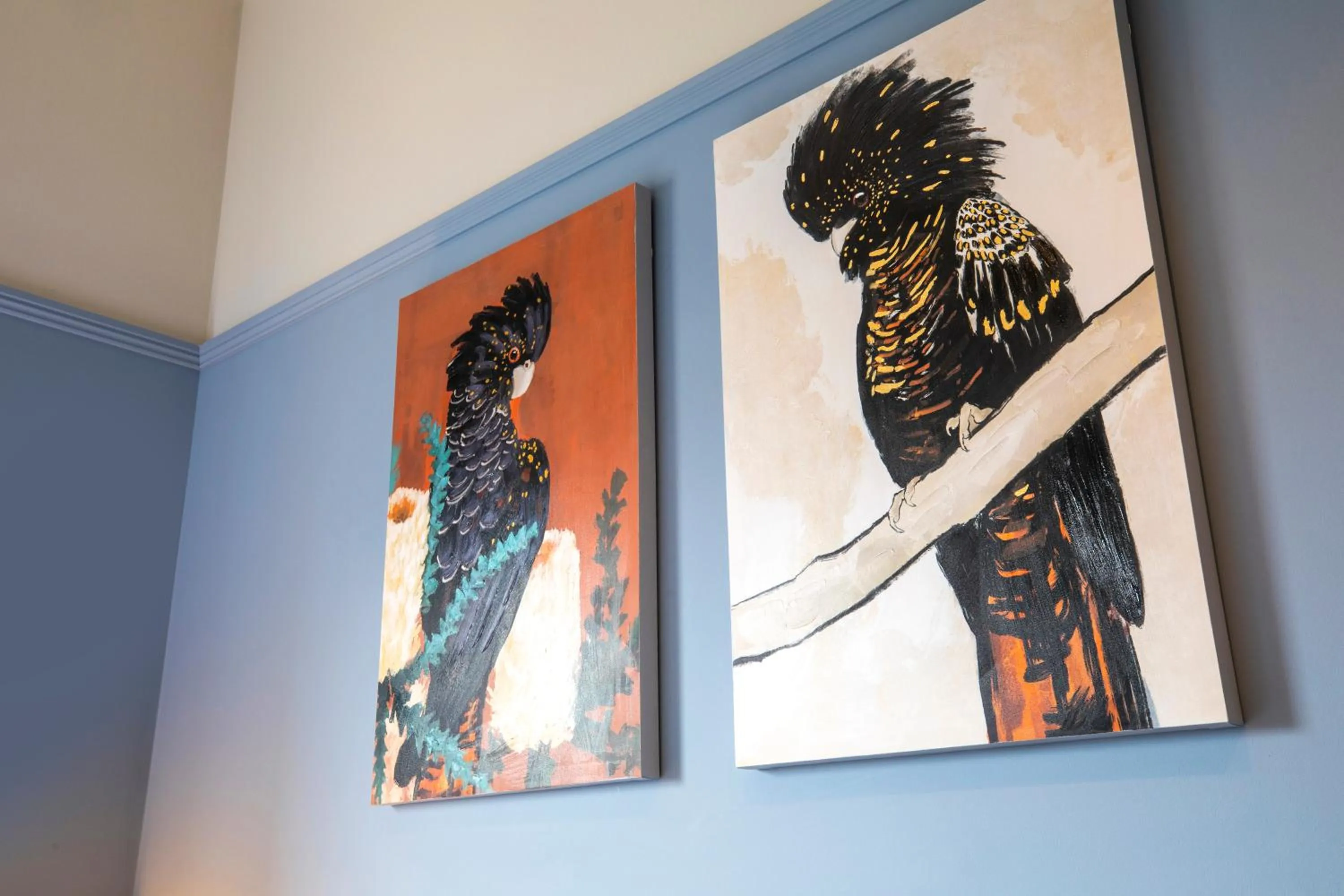 Decorative detail in Nightcap at Federal Hotel Mt Gambier