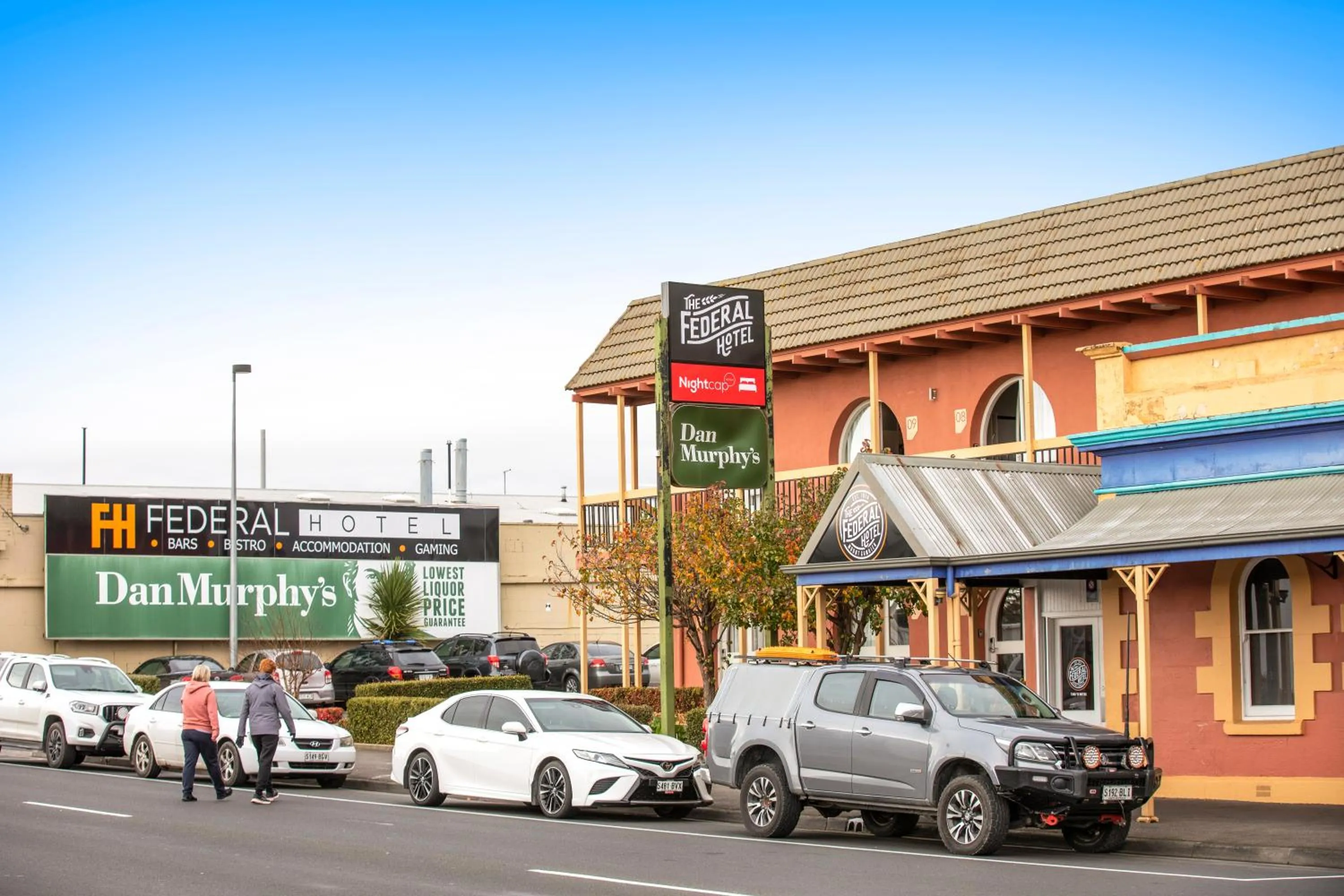 Property building in Nightcap at Federal Hotel Mt Gambier