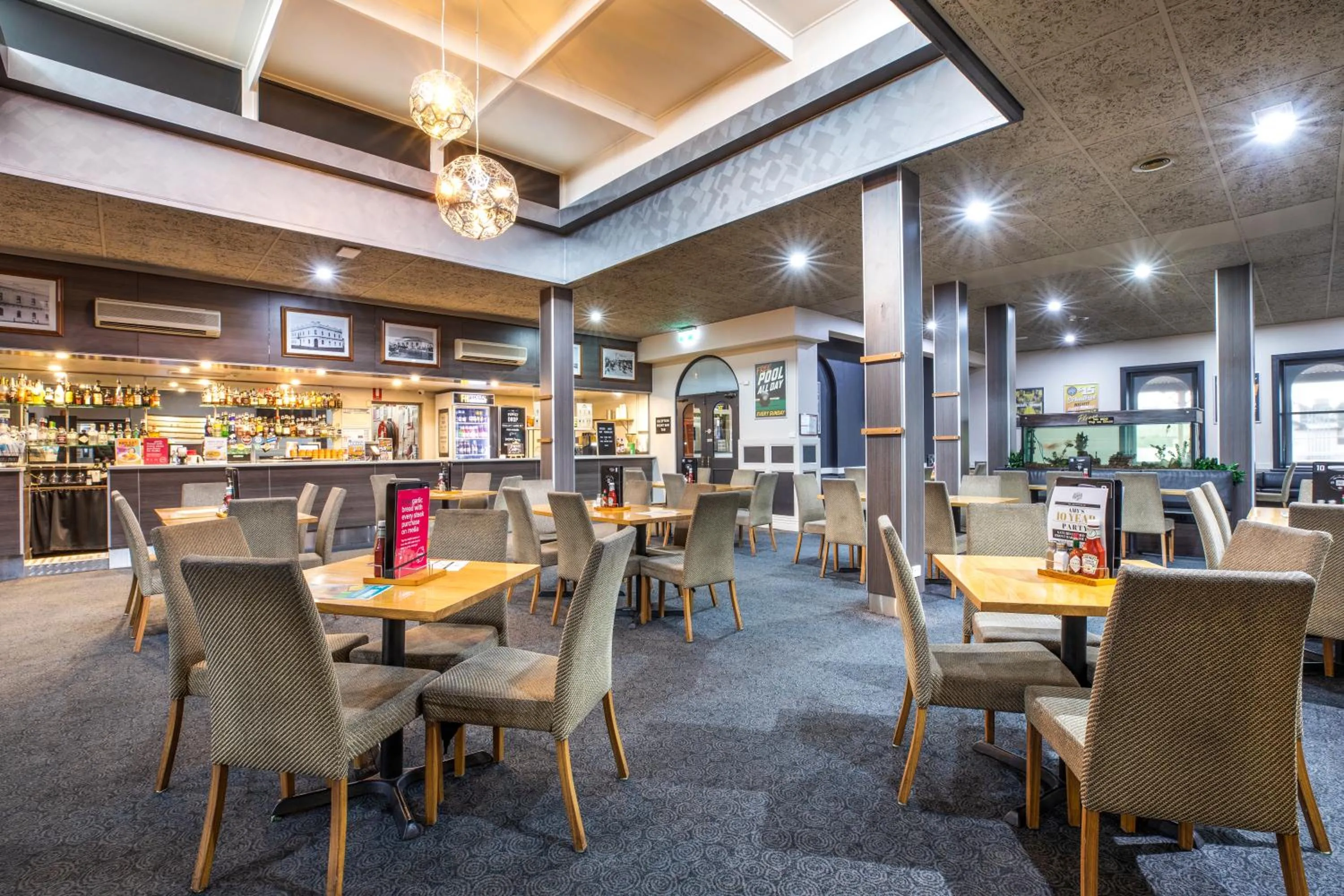 Restaurant/places to eat in Nightcap at Federal Hotel Mt Gambier