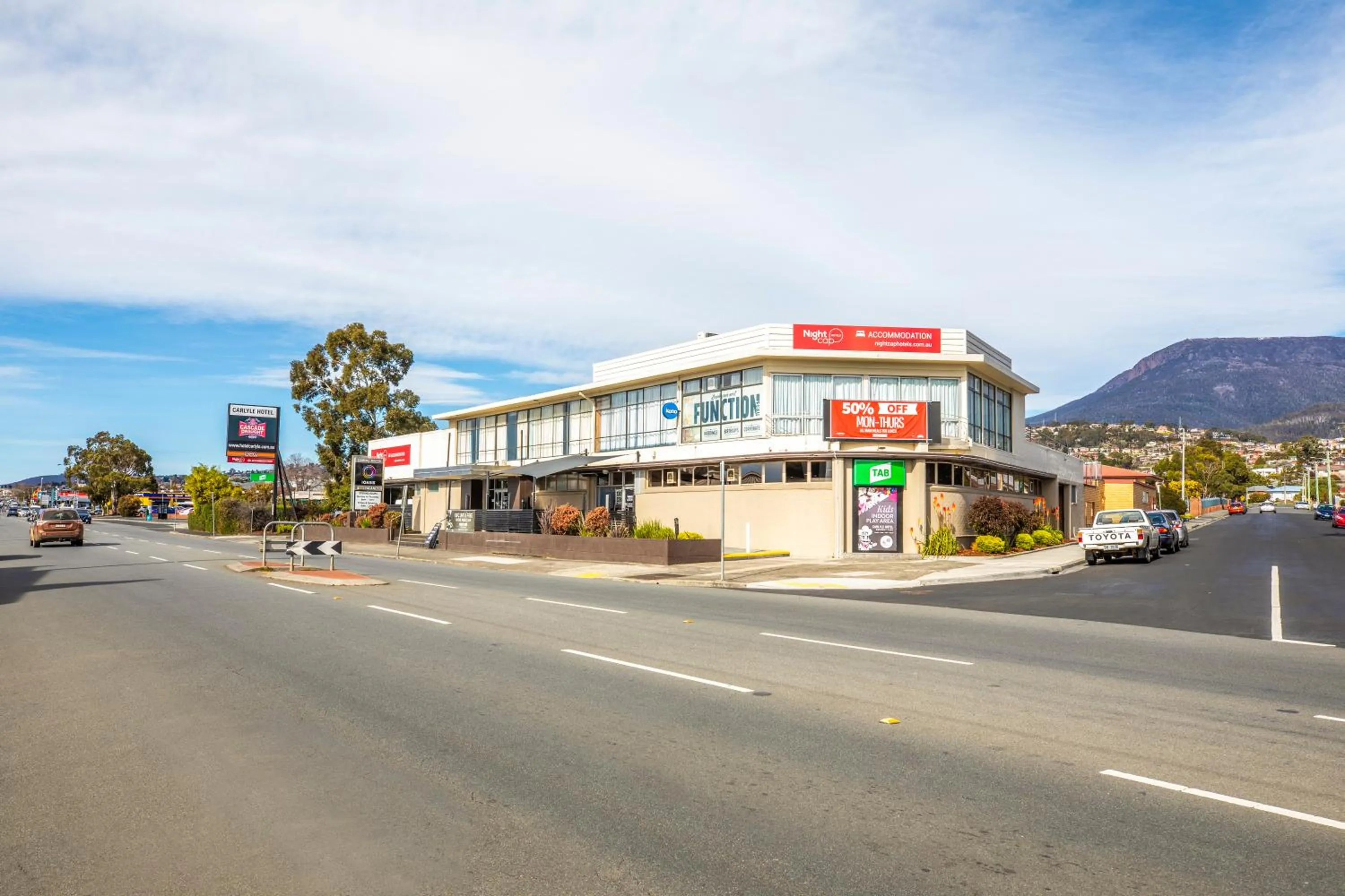 Property building in Nightcap at Carlyle Hotel