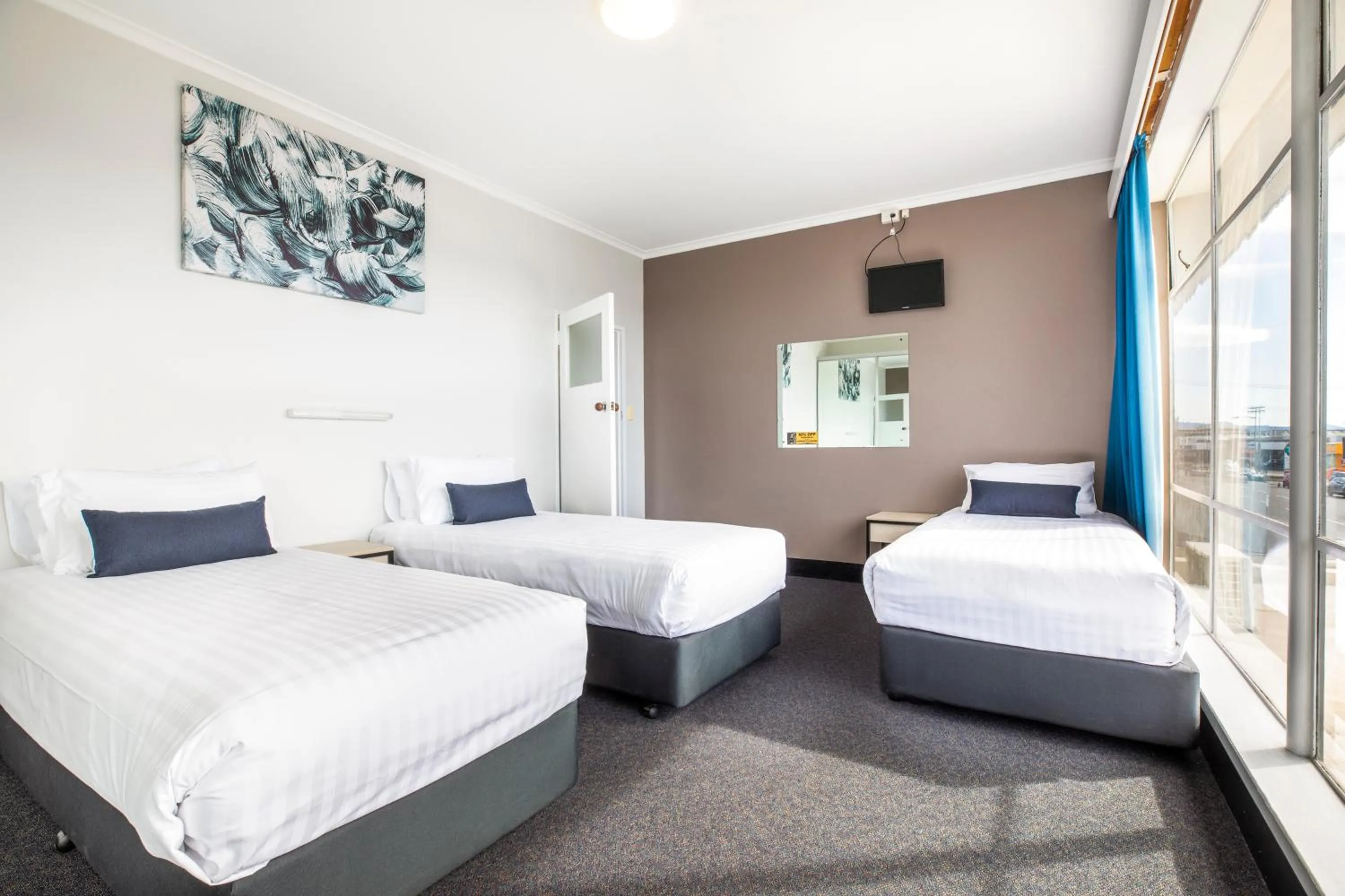 Bedroom, Bed in Nightcap at Carlyle Hotel