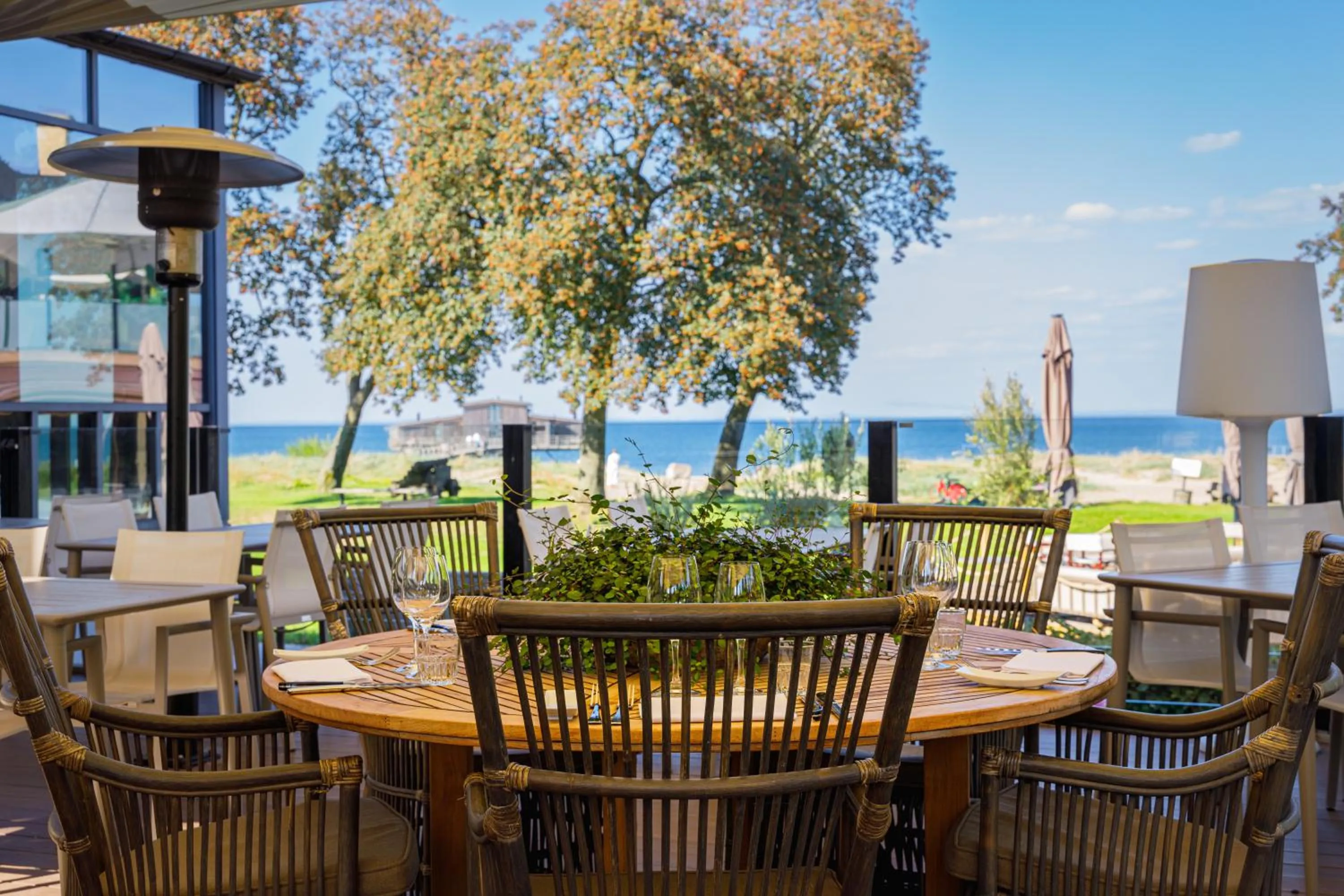 Restaurant/places to eat in Hotel Skansen Båstad