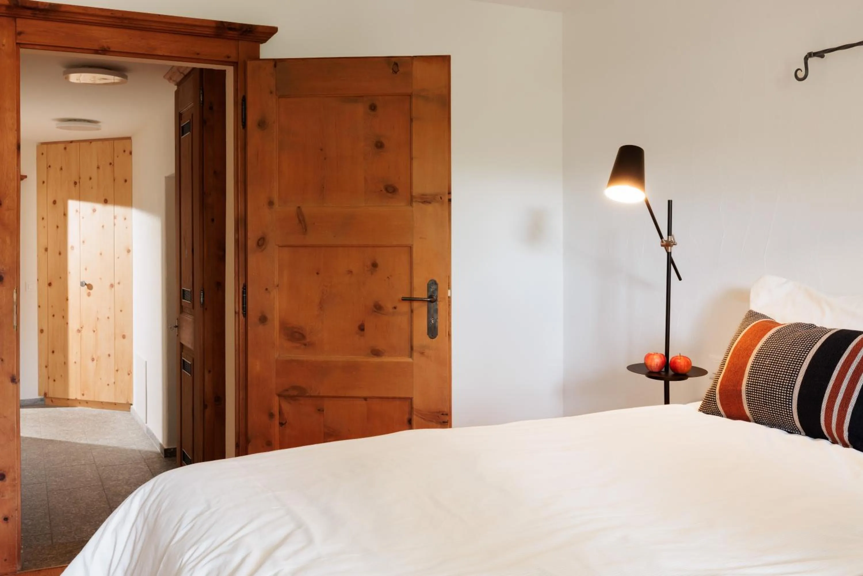 Bed in Hotel Chesa Rosatsch - Home of Food