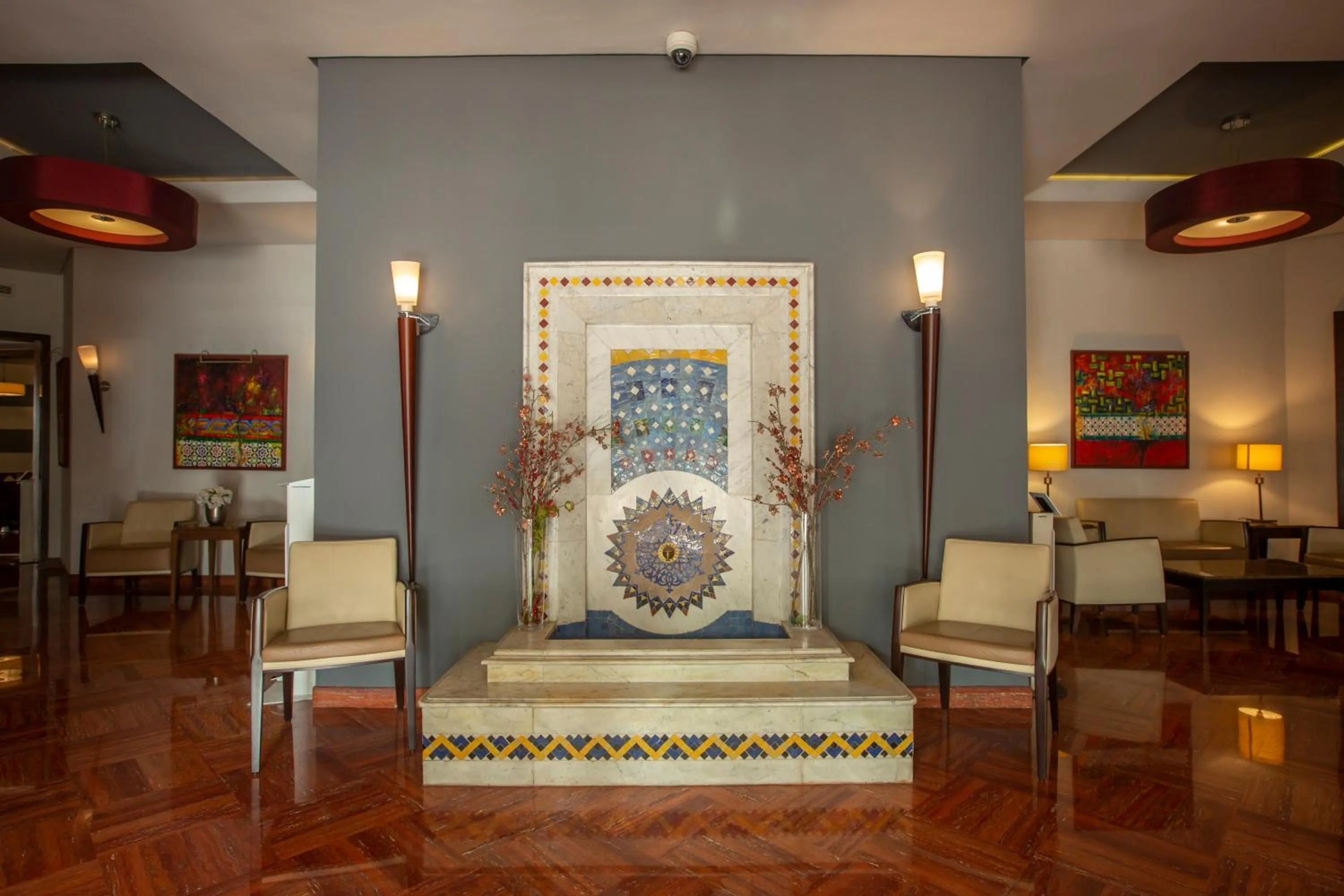 Lobby or reception in Hotel Atlantic Agdal