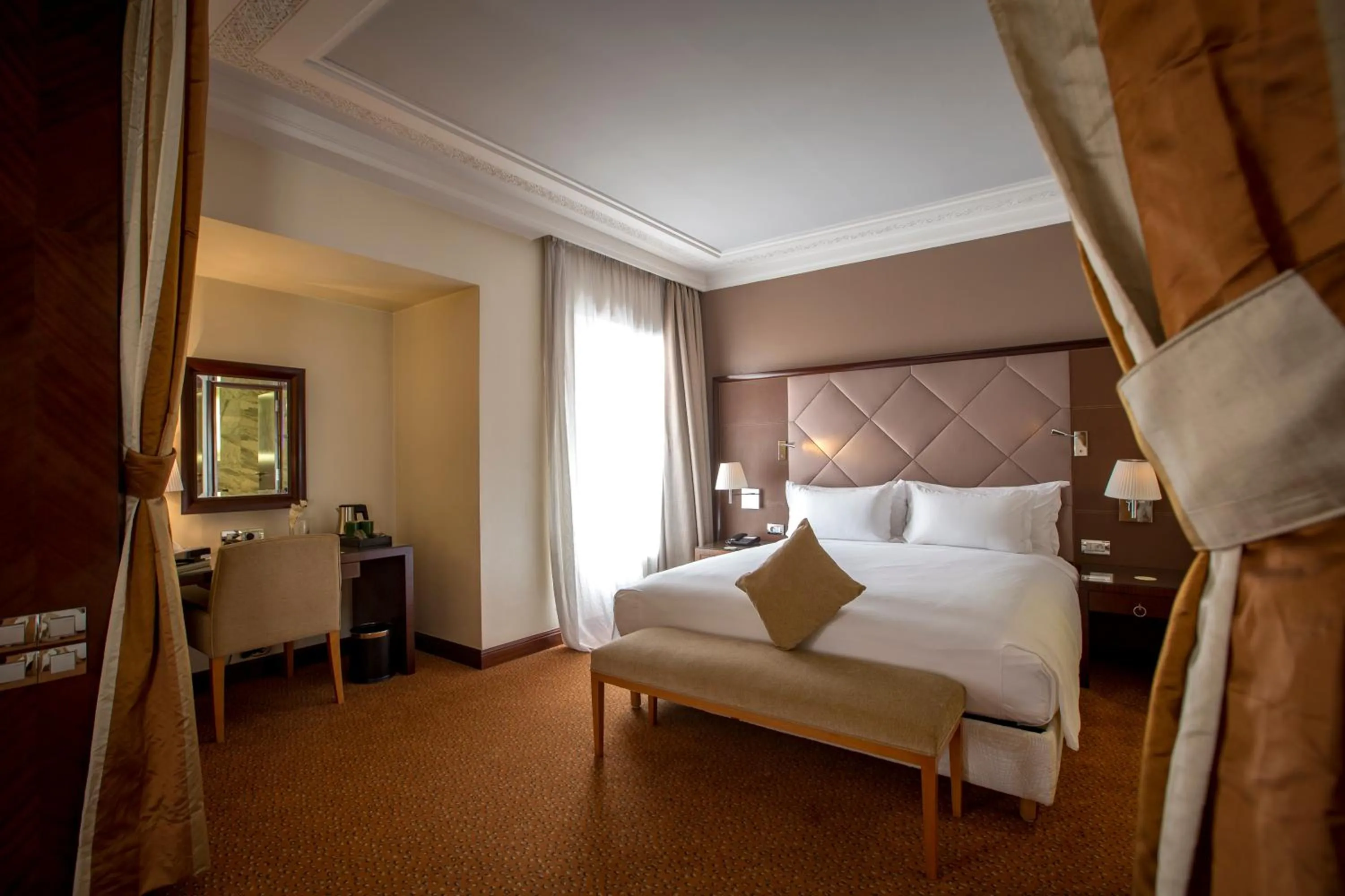 Bed in Hotel Atlantic Agdal