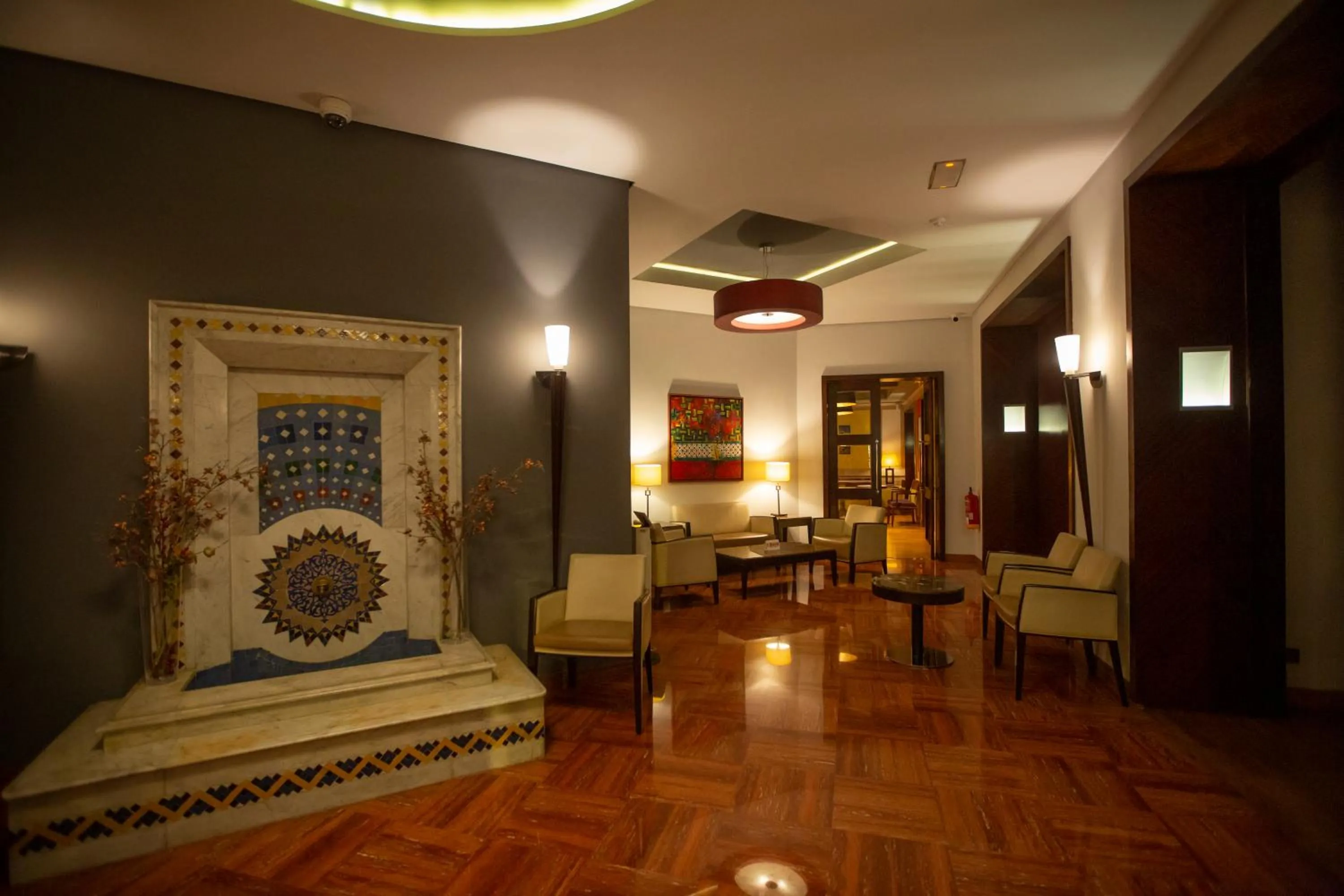 Lobby or reception in Hotel Atlantic Agdal